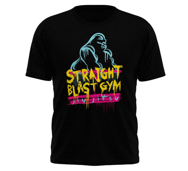 SBG Grunge Gorilla T-Shirt Black