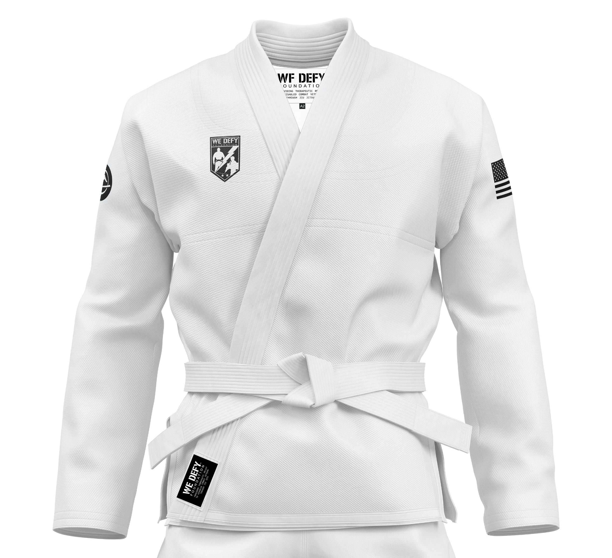 WeDefy Base Level Athlete BJJ Gi White