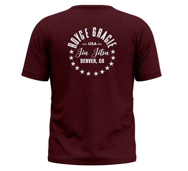 Royce Gracie Submit Everyone T-Shirt Maroon