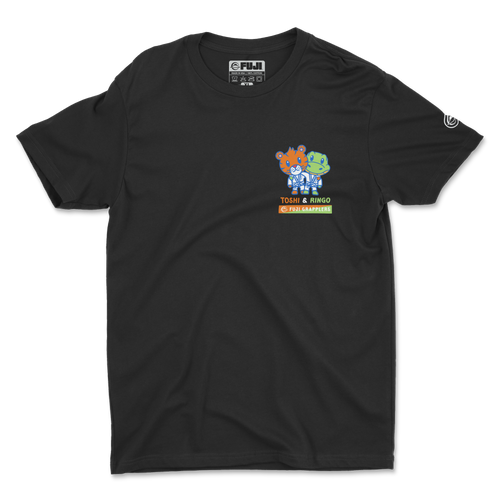 Kids Toshi & Ringo T-Shirt Charcoal
