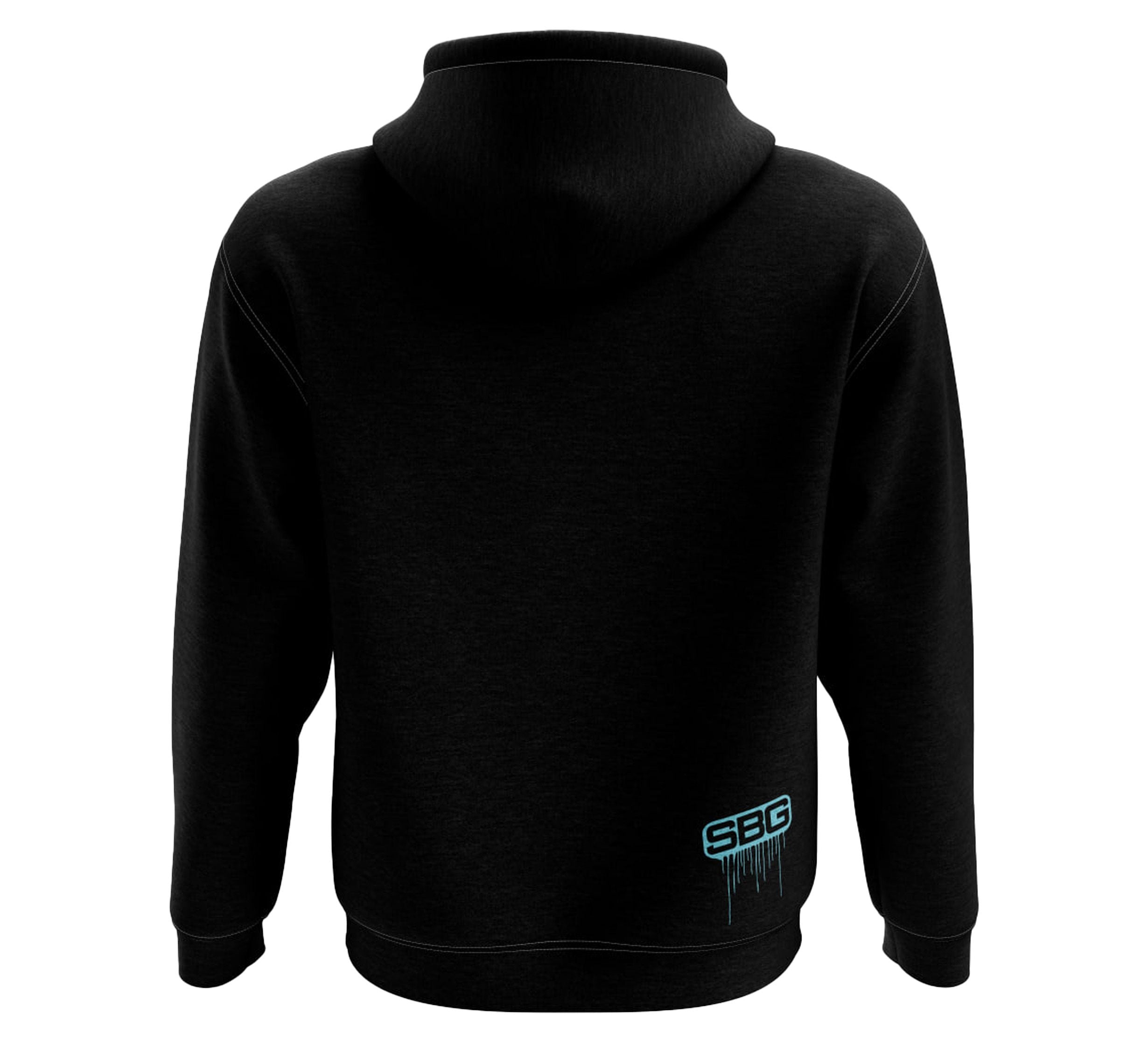 SBG Grunge Gorilla Youth Pullover Hoodie Black