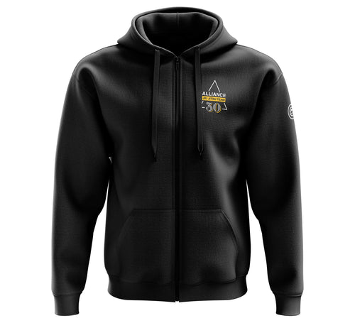 FUJI X Alliance 30th Anniversary Zip Hoodie Black