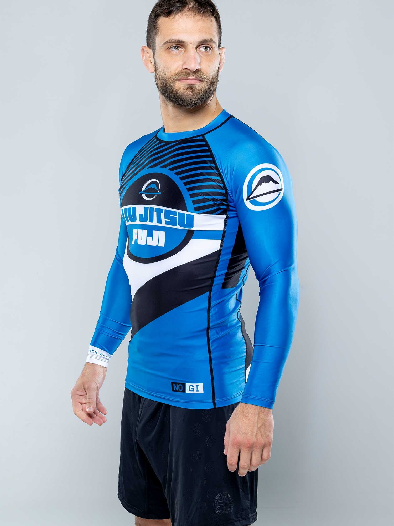 Pacer Flex Lite Long Sleeve Rashguard Blue
