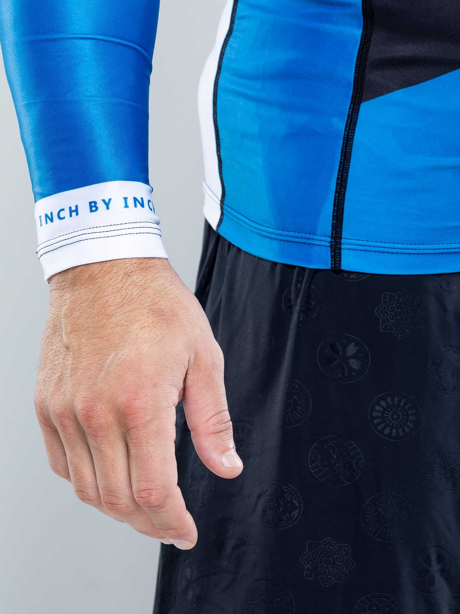 Pacer Flex Lite Long Sleeve Rashguard Blue