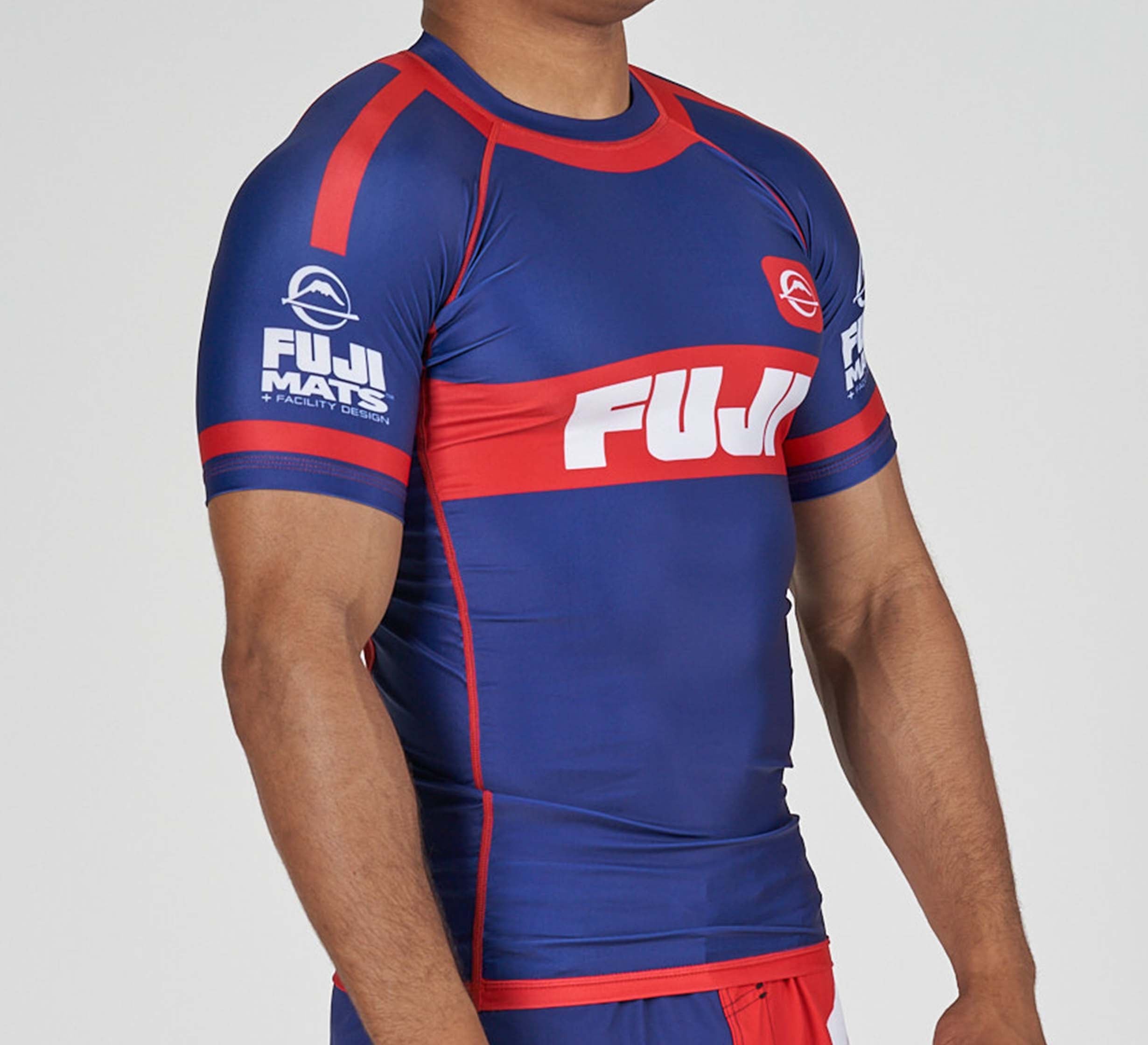 Team FUJI Flex Lite Rashguard Blue/Red