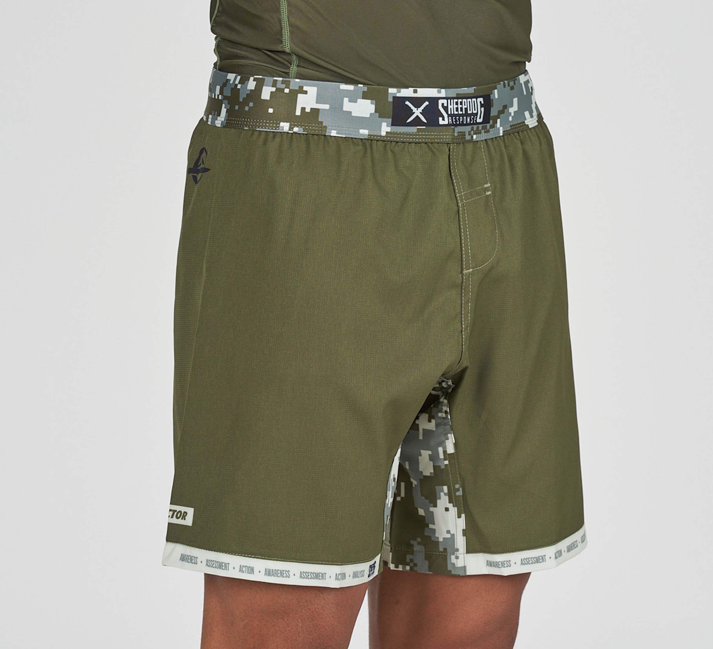 Sheepdog Response Flex Lite Shorts Military Green