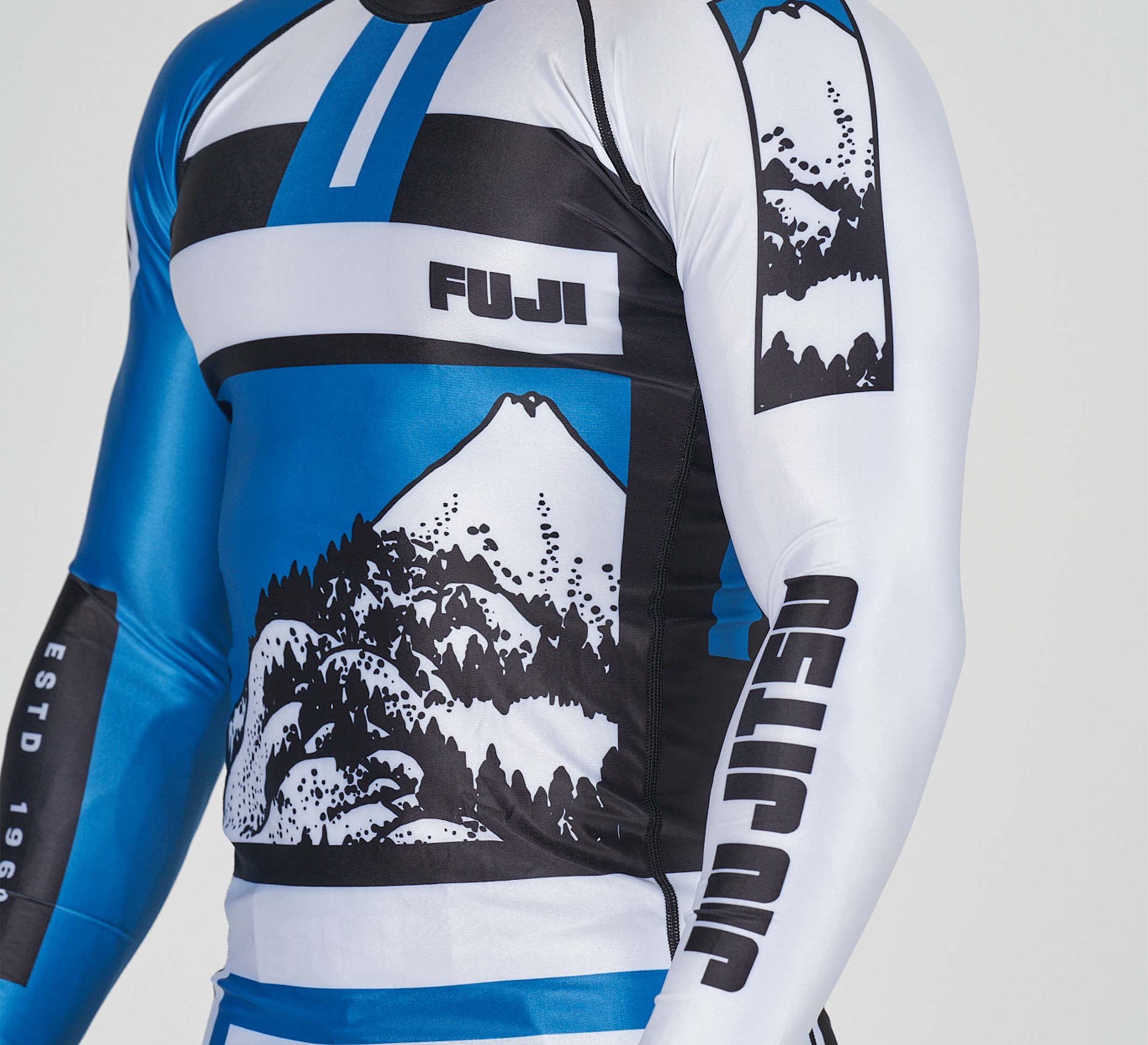 Mt. FUJI Flex Lite Rashguard Blue