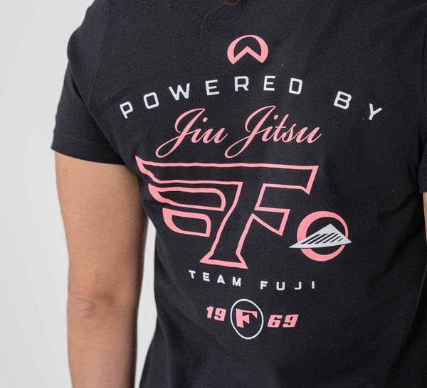 Womens Jiu Jitsu Flight T-Shirt Black