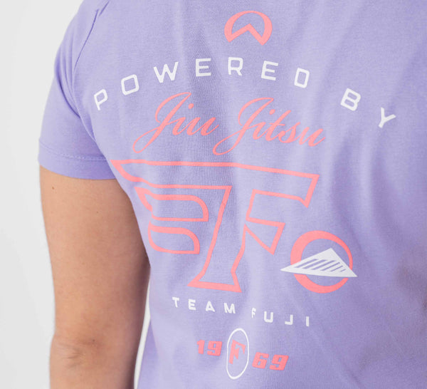Womens Jiu Jitsu Flight T-Shirt Lavender