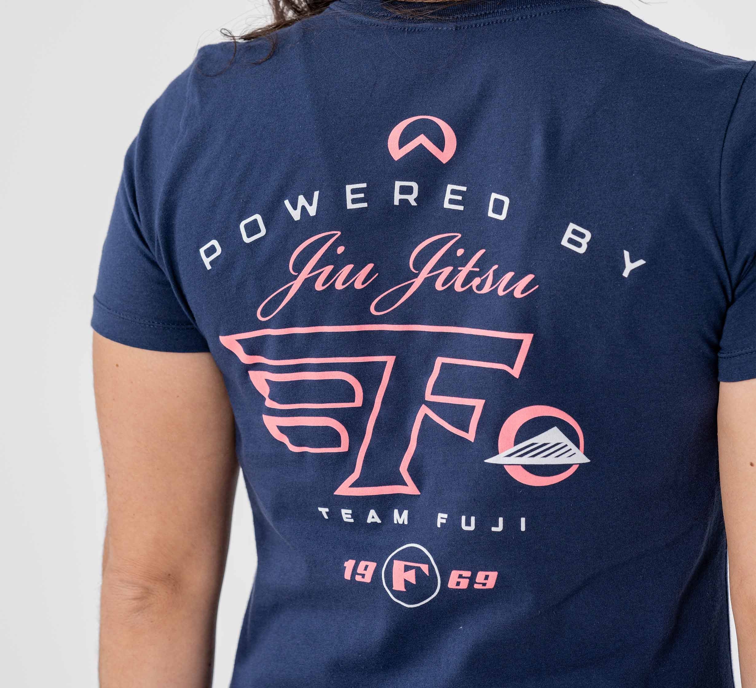 Womens Jiu Jitsu Flight T-Shirt Navy