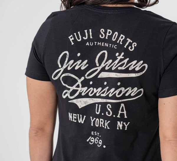 Womens Jiu Jitsu Flow T-Shirt Black