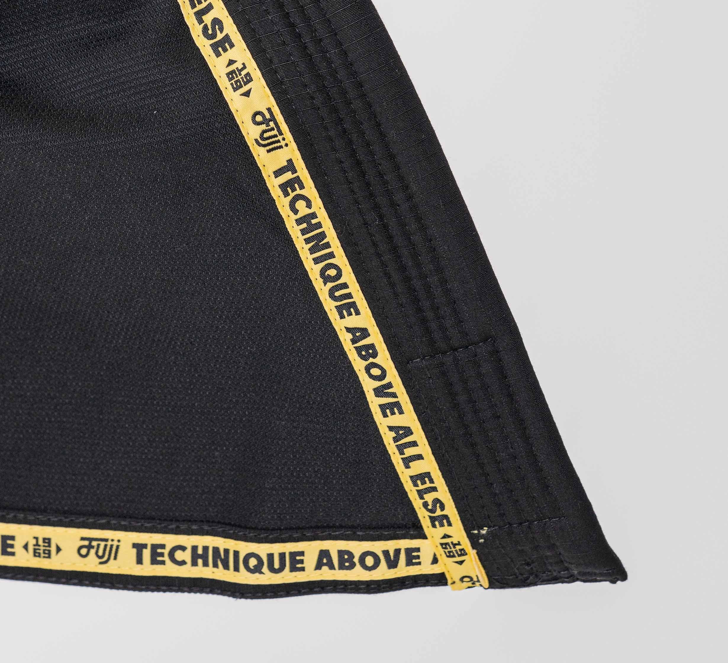 Womens Flow-Tech BJJ Gi Black/Gold