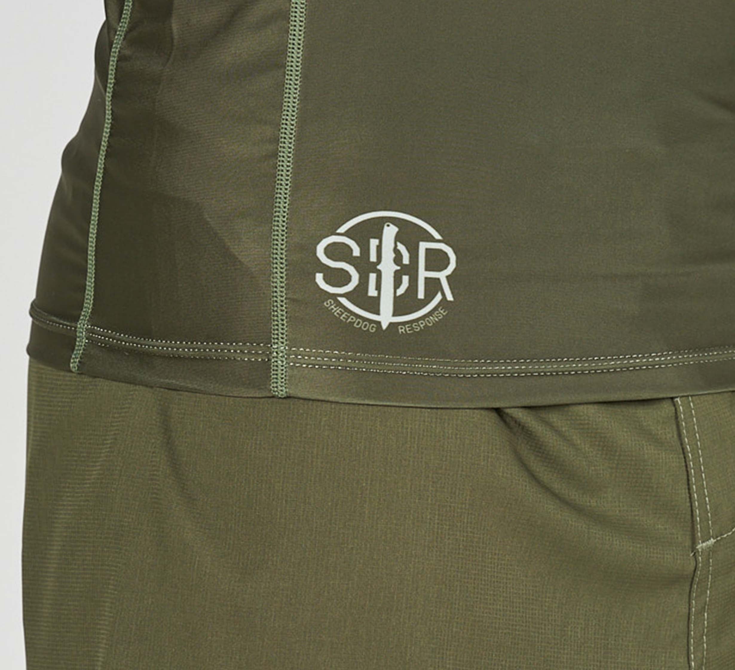 Sheepdog Response Flex Lite Rashguard Military Green