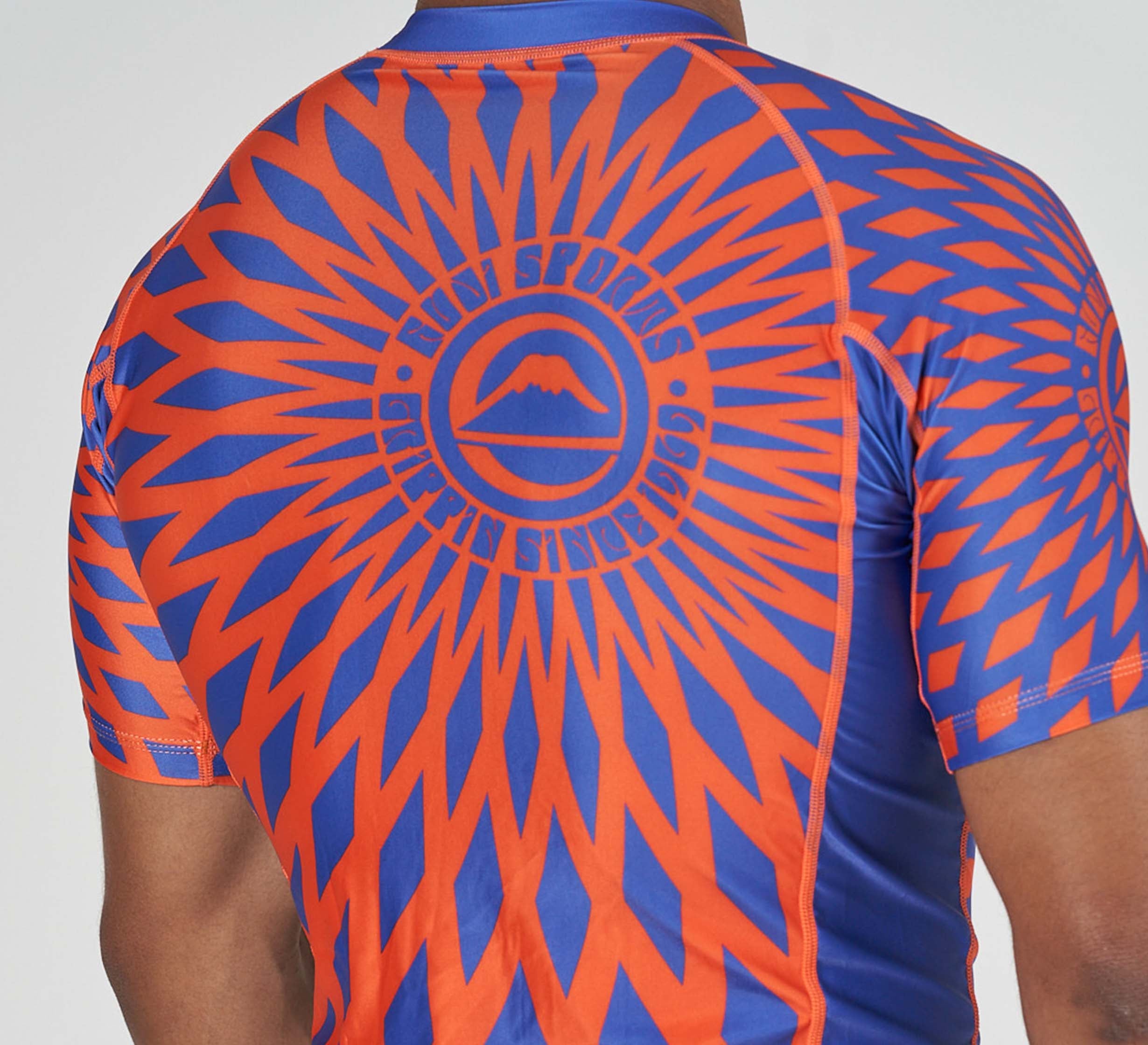 Psychedelic Flex Lite Rashguard Blue