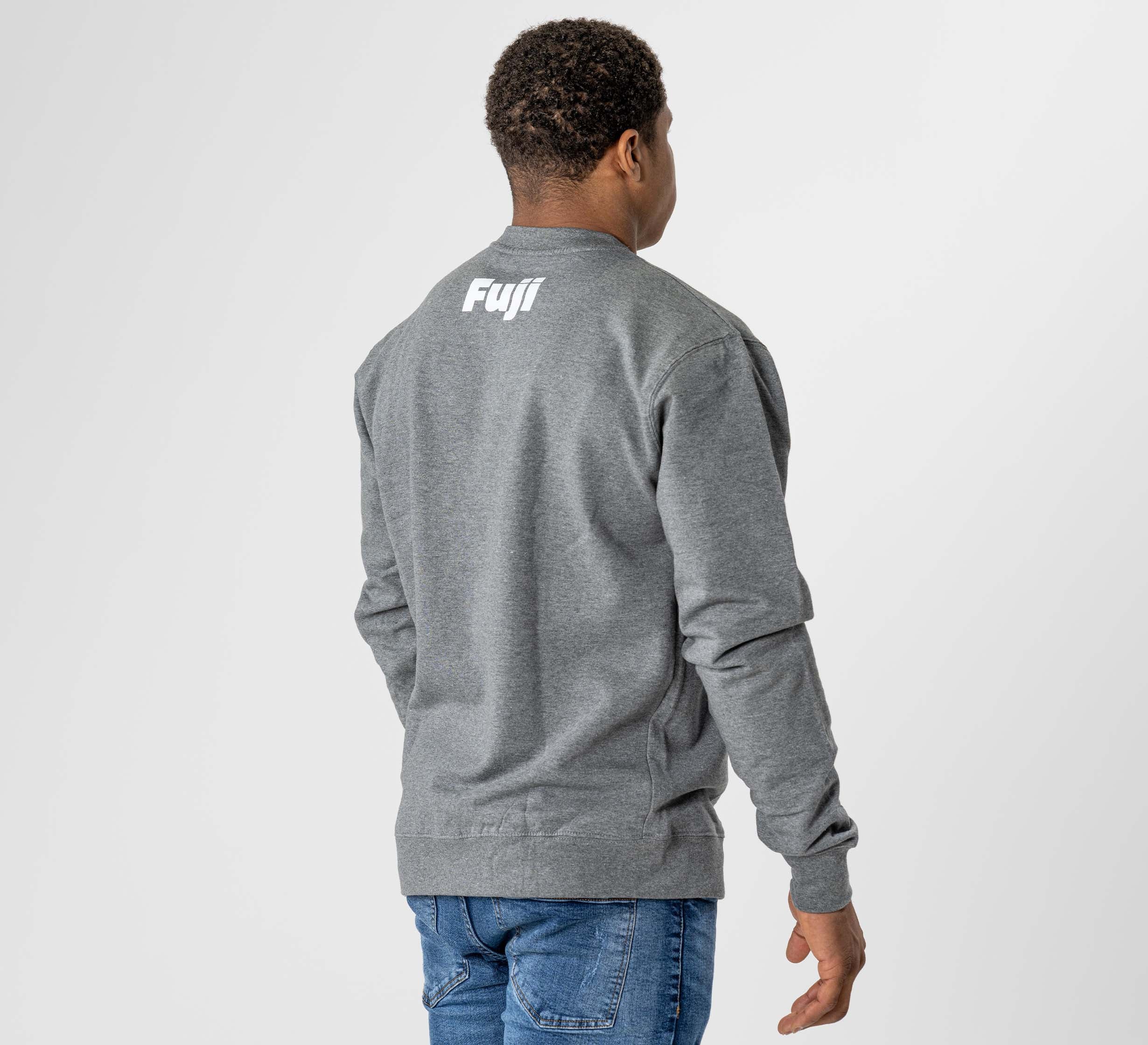 Jiu Jitsu Player Crewneck Heather Grey