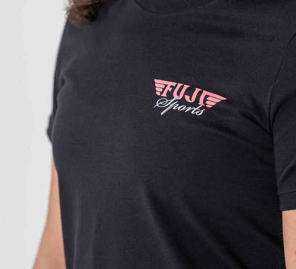 Womens Jiu Jitsu Flight T-Shirt Black