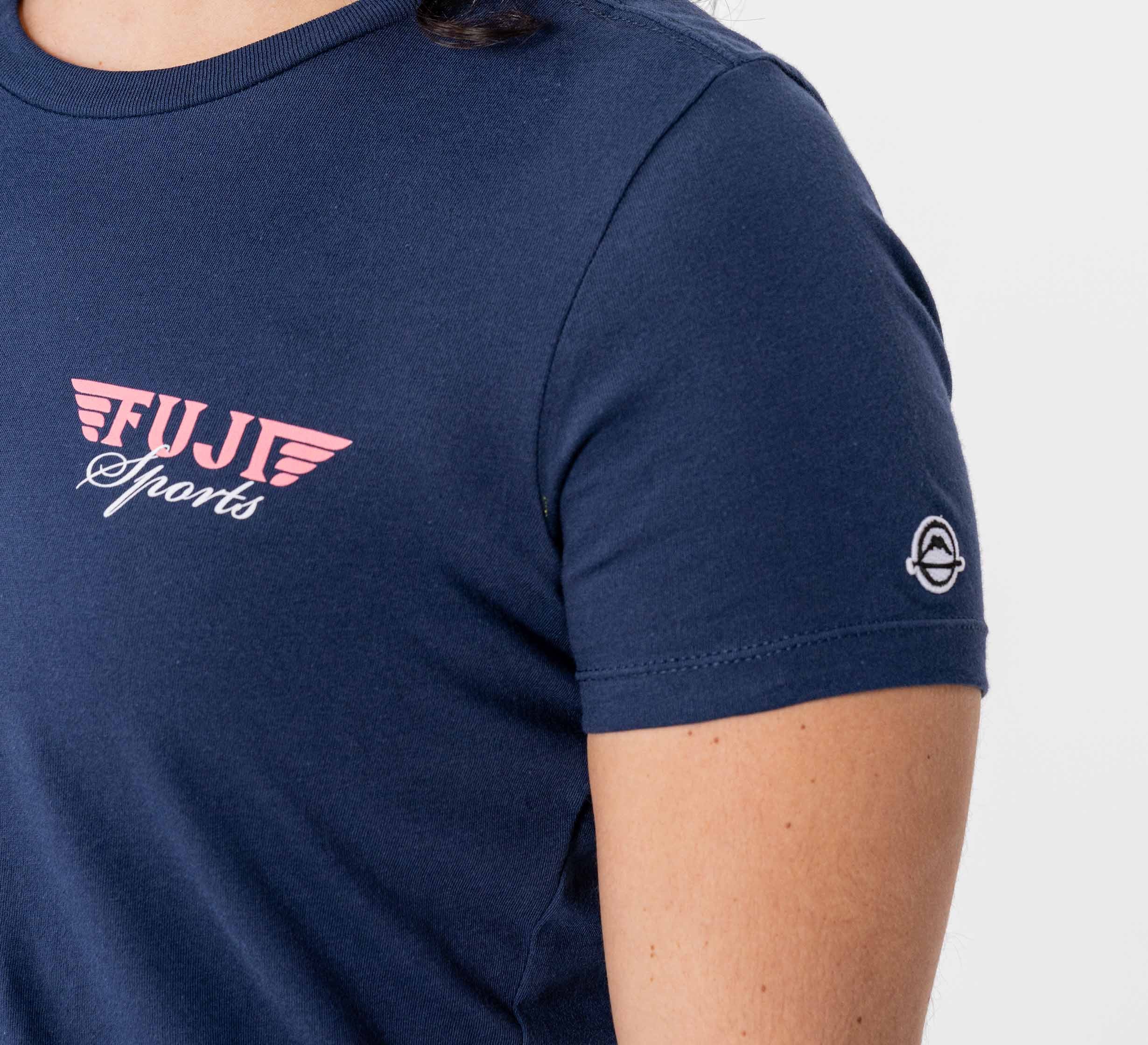 Womens Jiu Jitsu Flight T-Shirt Navy