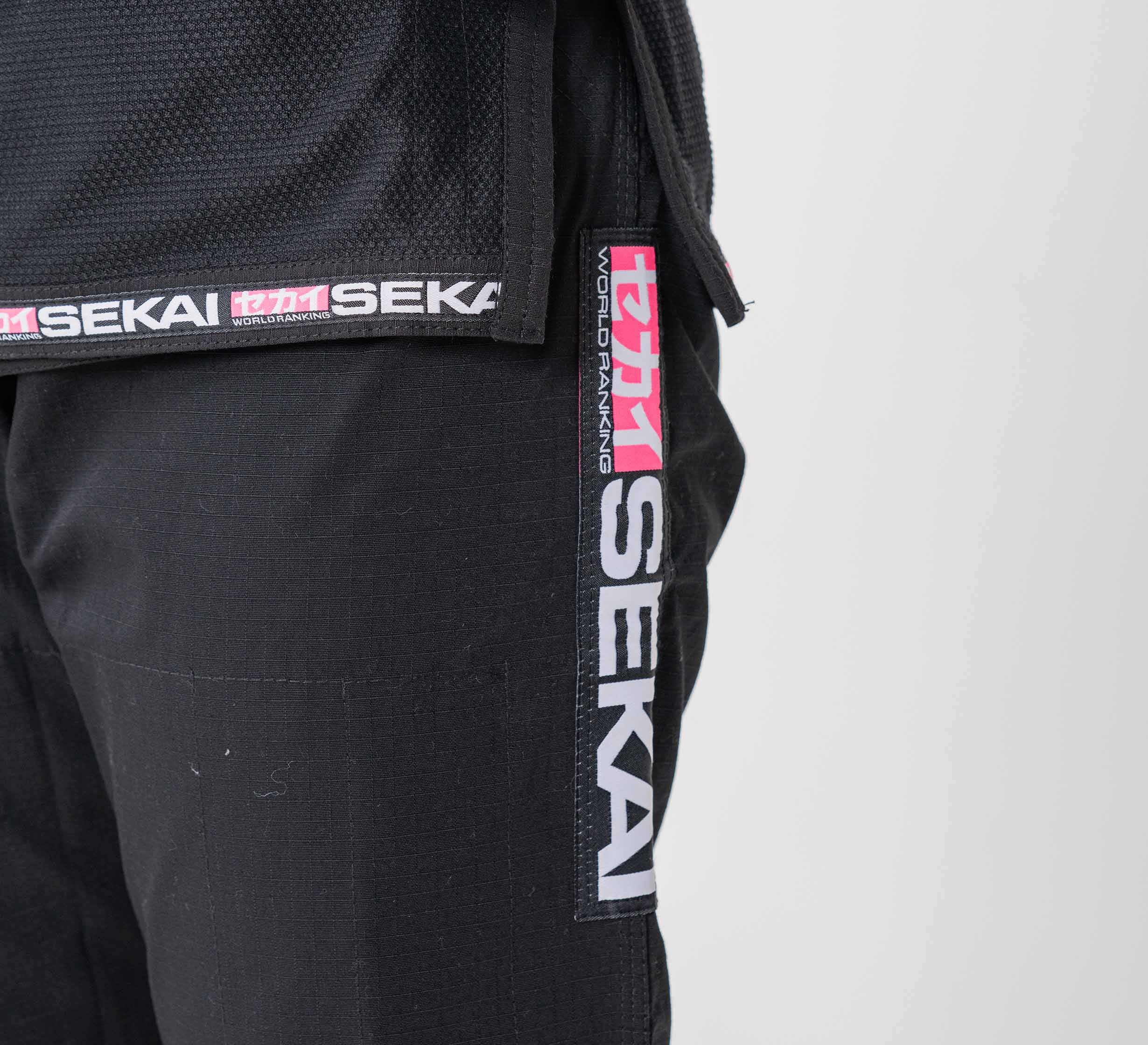 Sekai 2.0 Womens BJJ Gi Black/Pink