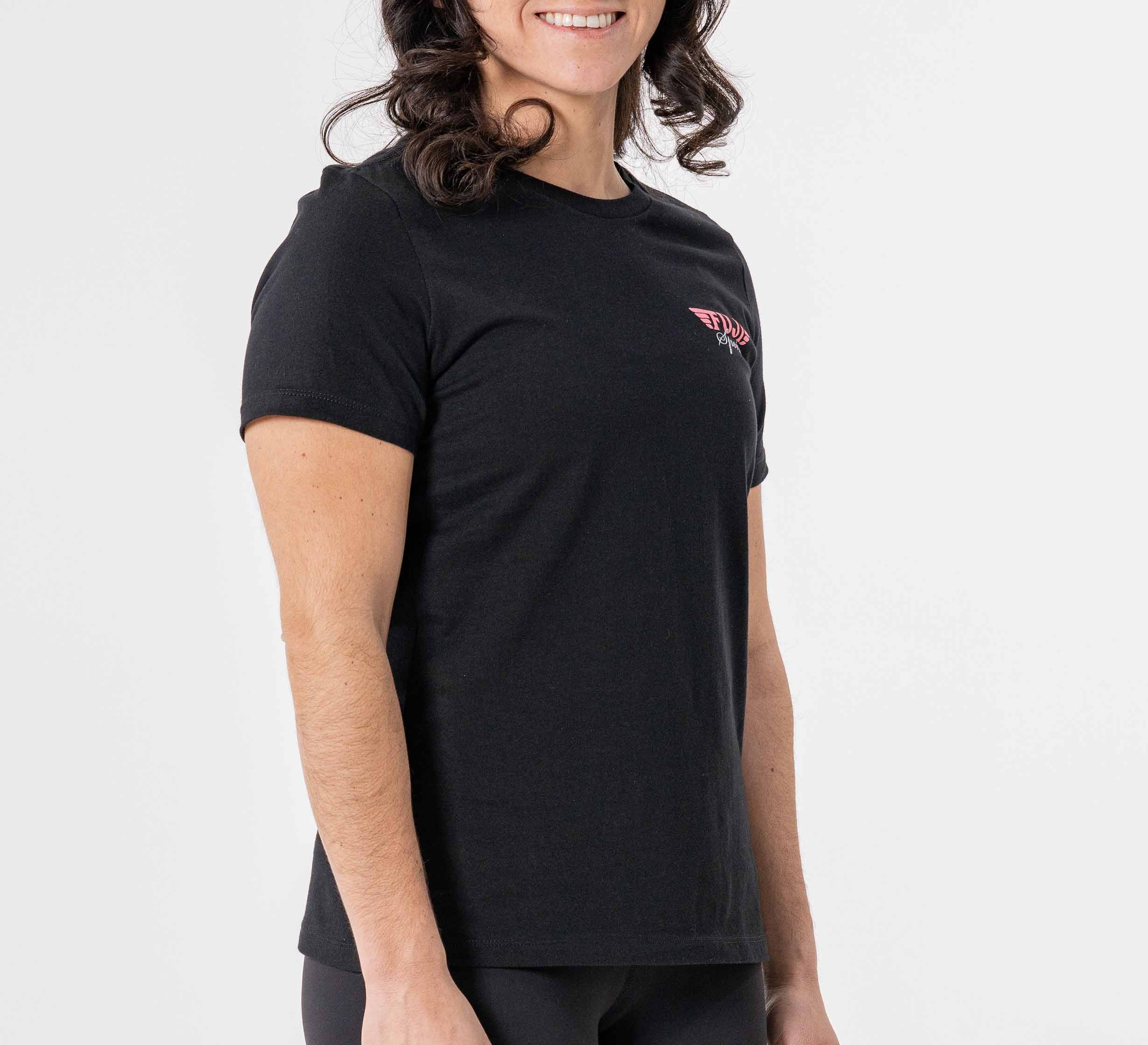 Womens Jiu Jitsu Flight T-Shirt Black