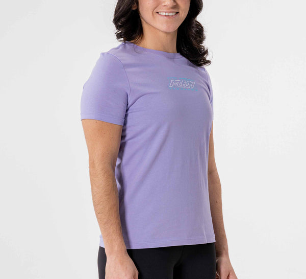 Womens Jiu Jitsu Fusion T-Shirt Lavender