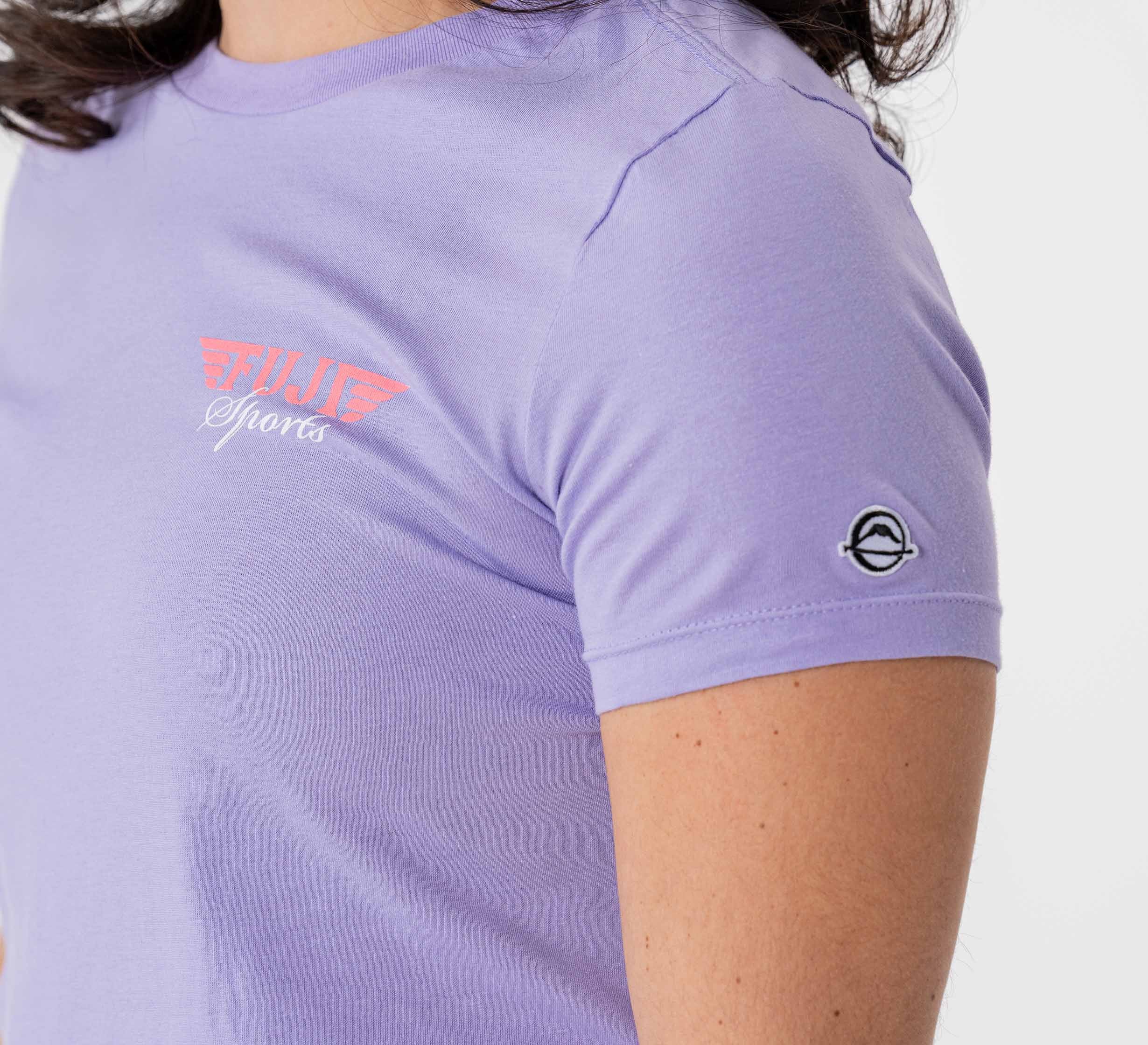 Womens Jiu Jitsu Flight T-Shirt Lavender