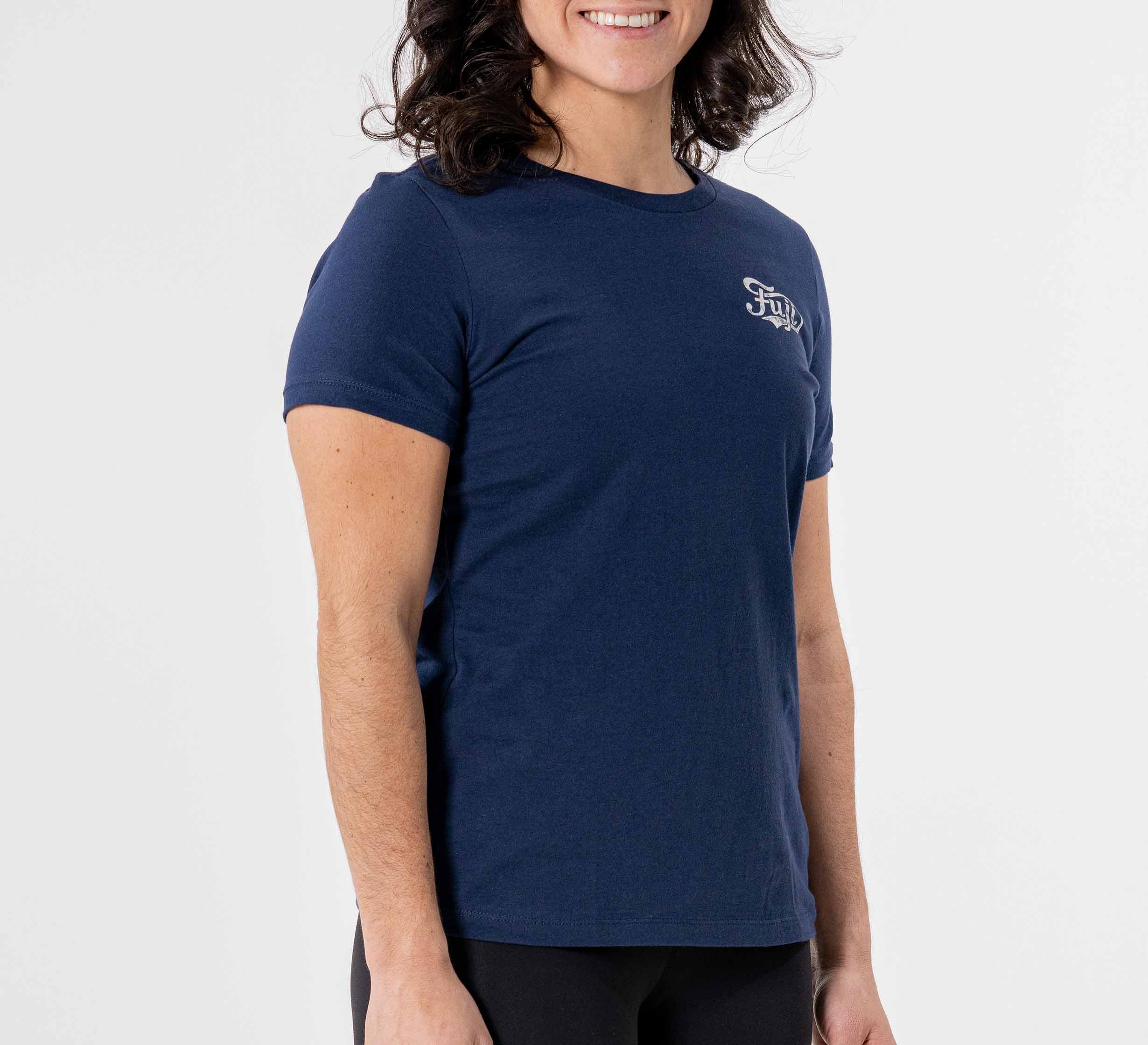 Womens Jiu Jitsu Flow T-Shirt Navy