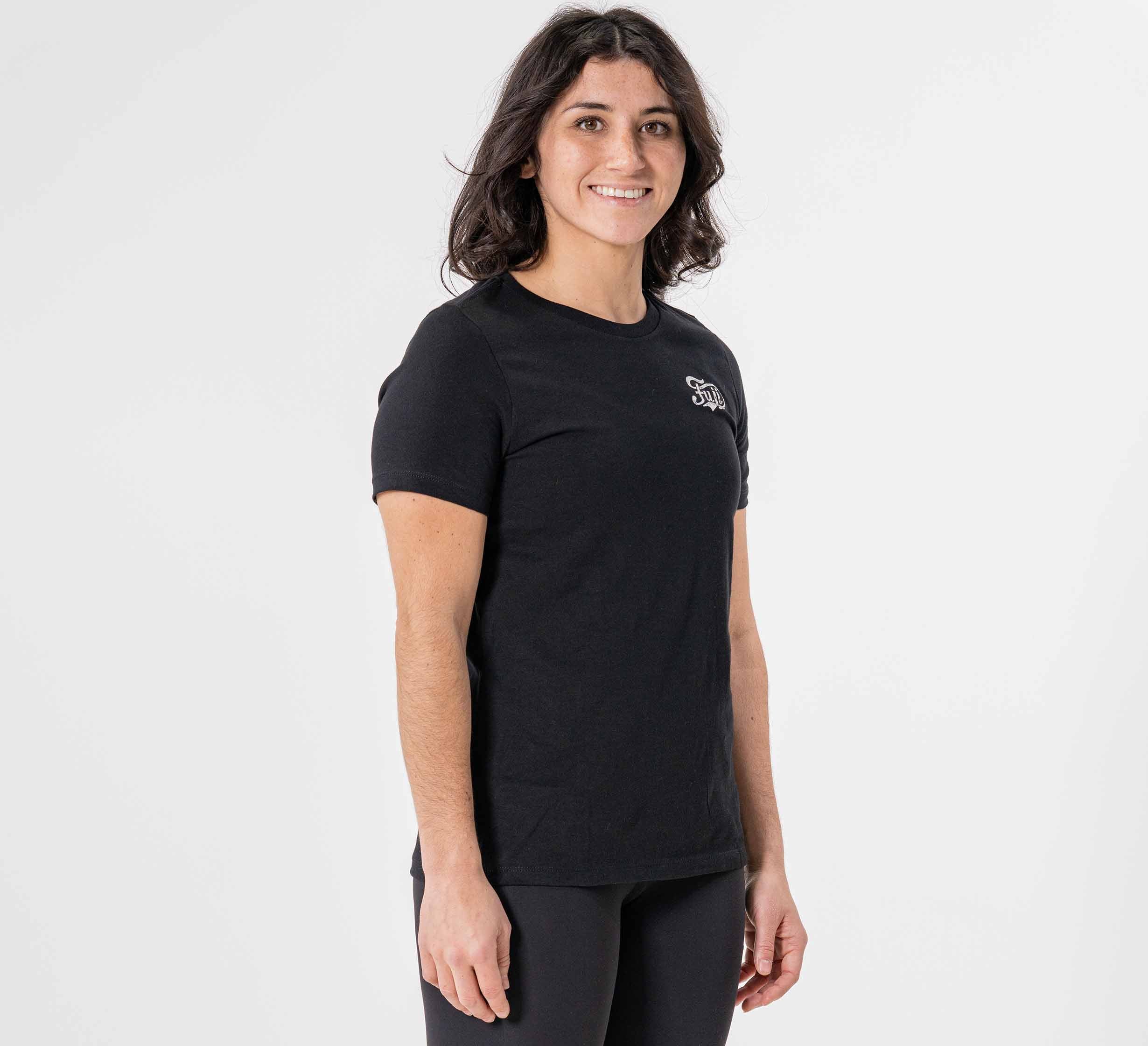 Womens Jiu Jitsu Flow T-Shirt Black