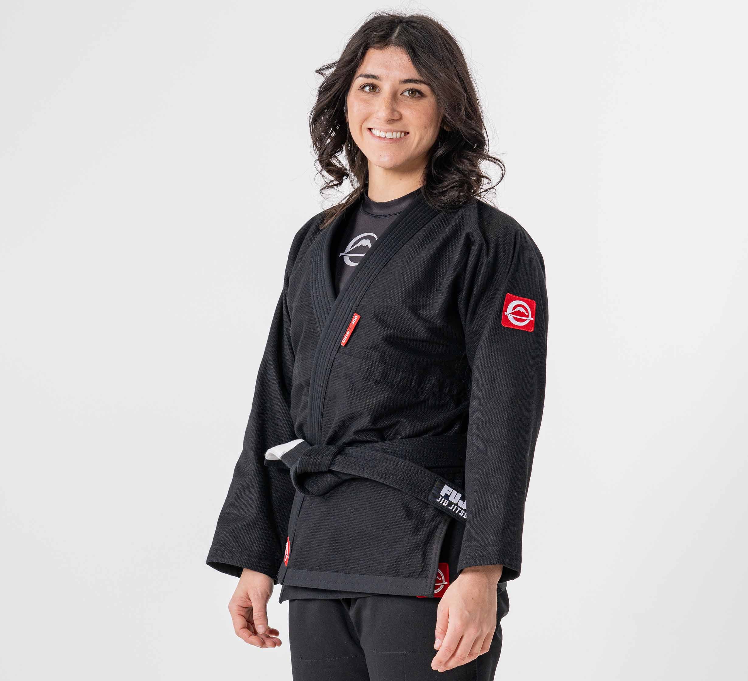 Womens Ultra Lite 300 BJJ Gi Black