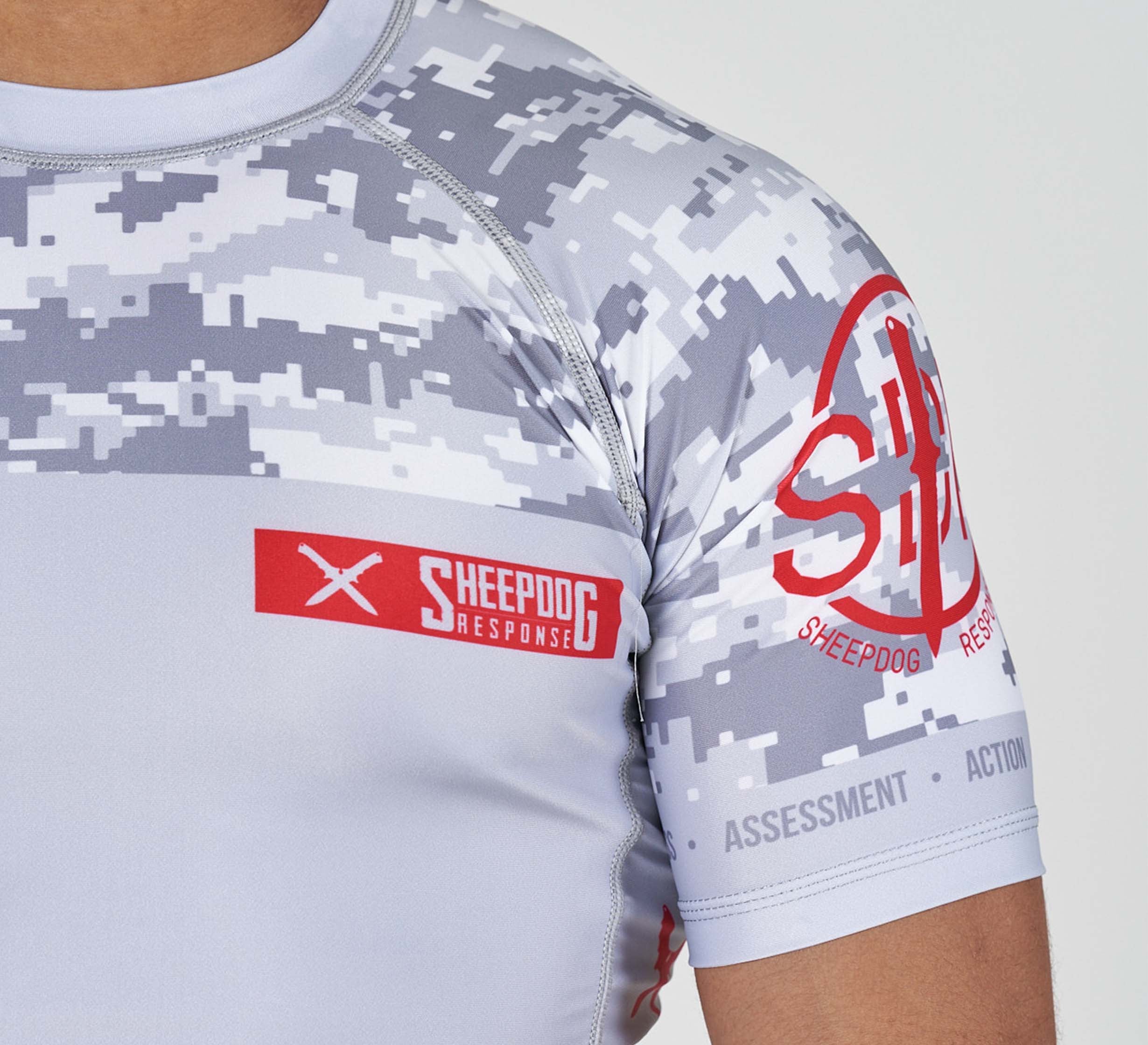 Sheepdog Response Flex Lite Rashguard Grey