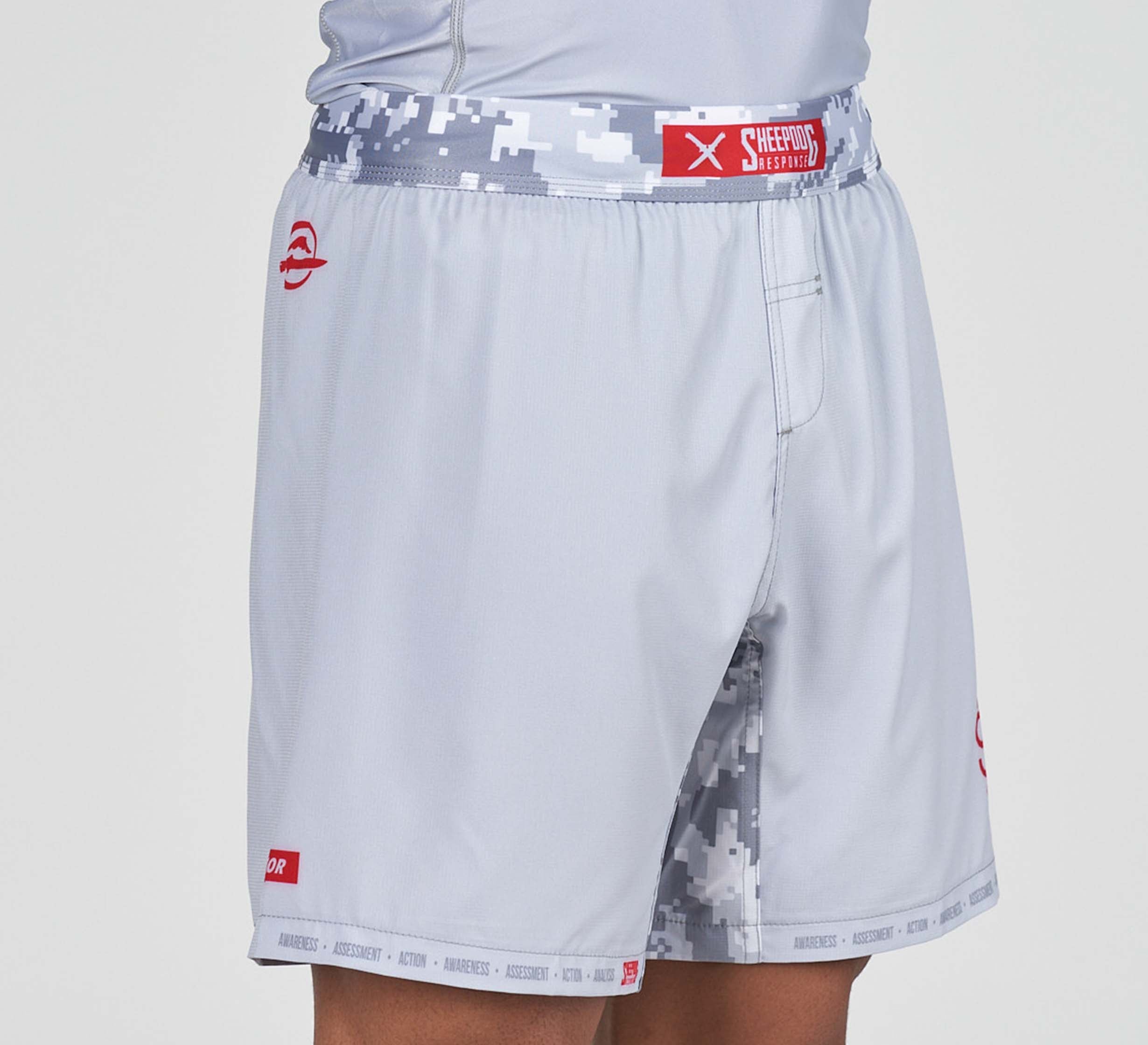 Sheepdog Response Flex Lite Shorts Grey