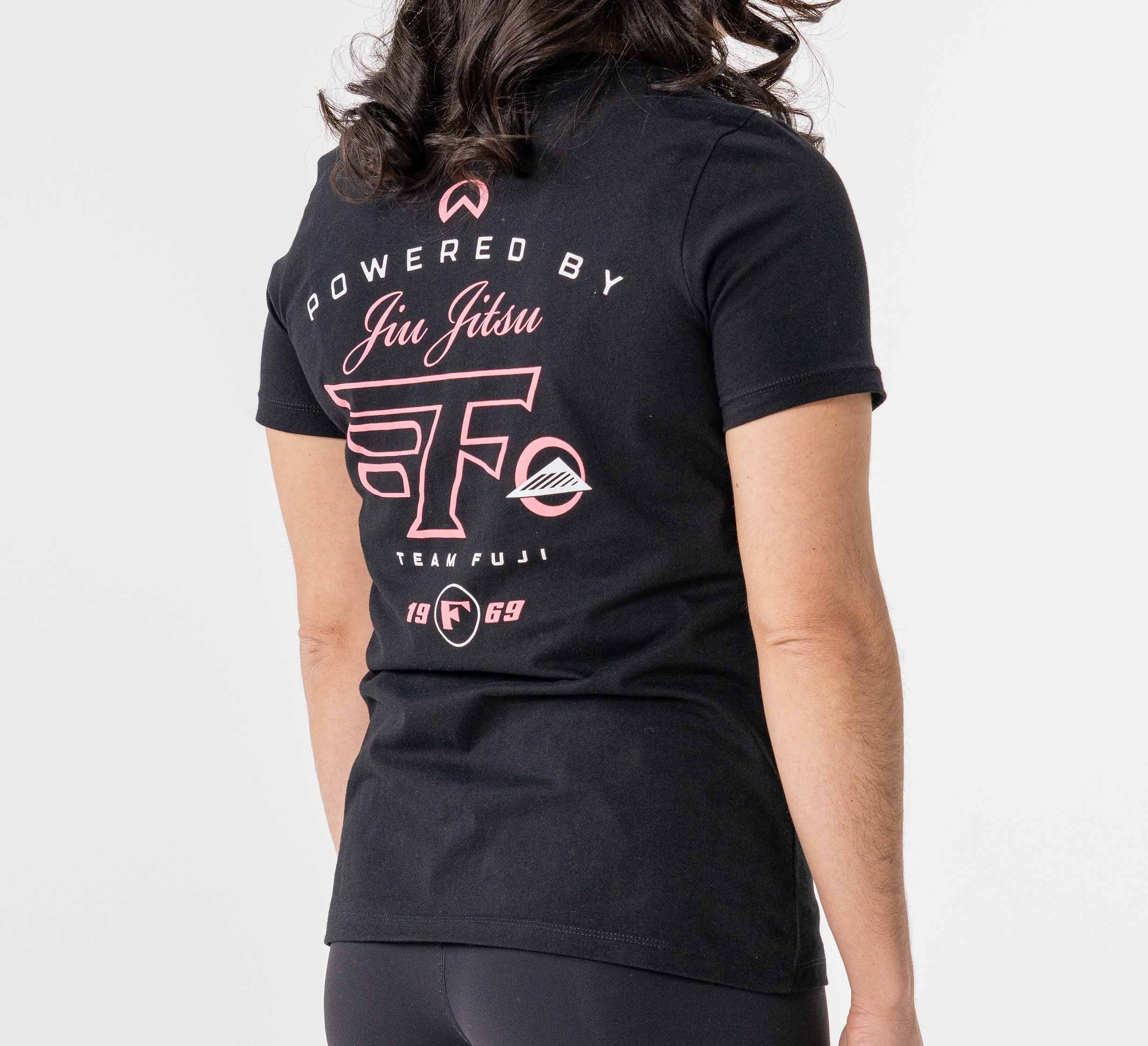 Womens Jiu Jitsu Flight T-Shirt Black