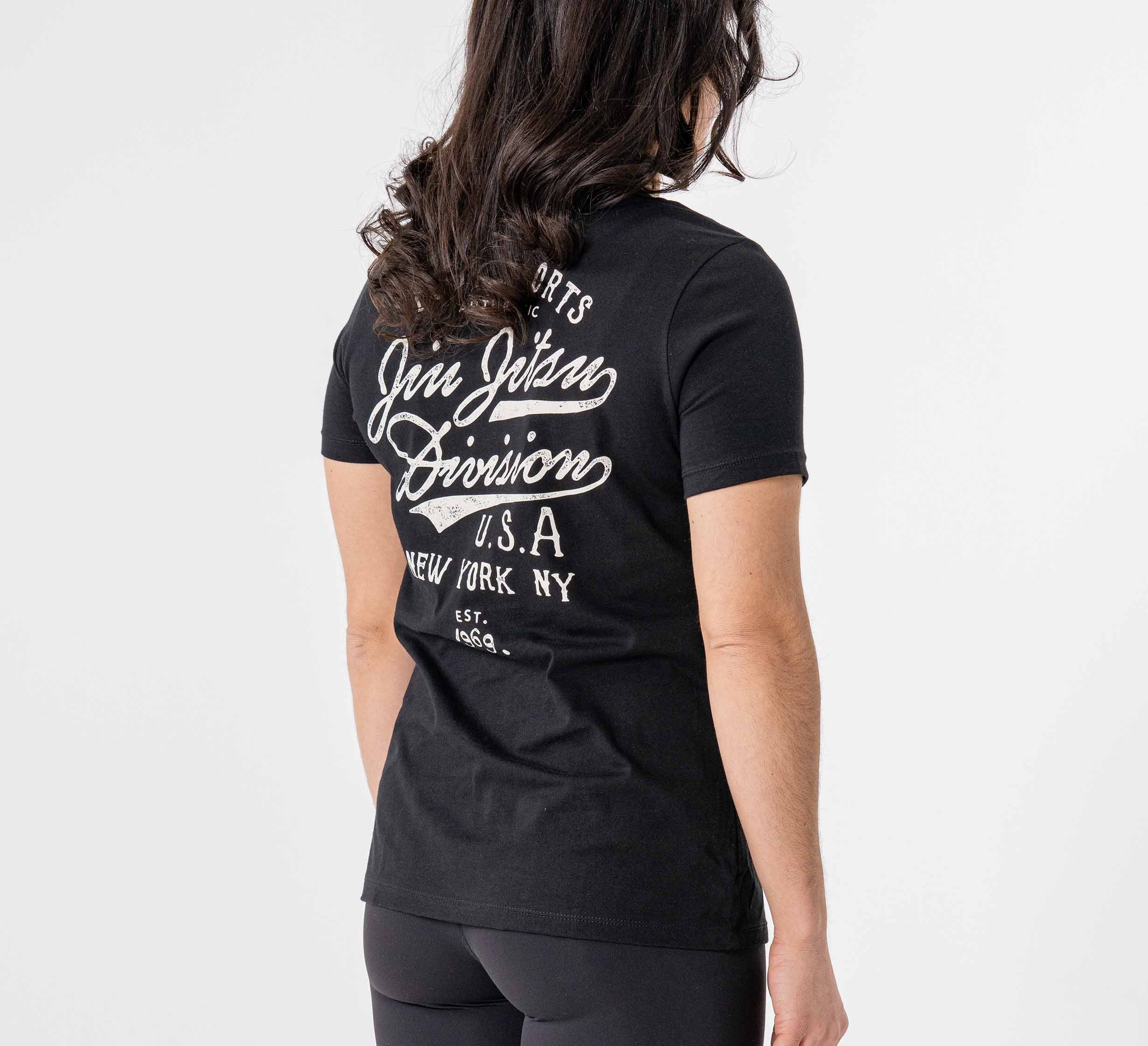 Womens Jiu Jitsu Flow T-Shirt Black