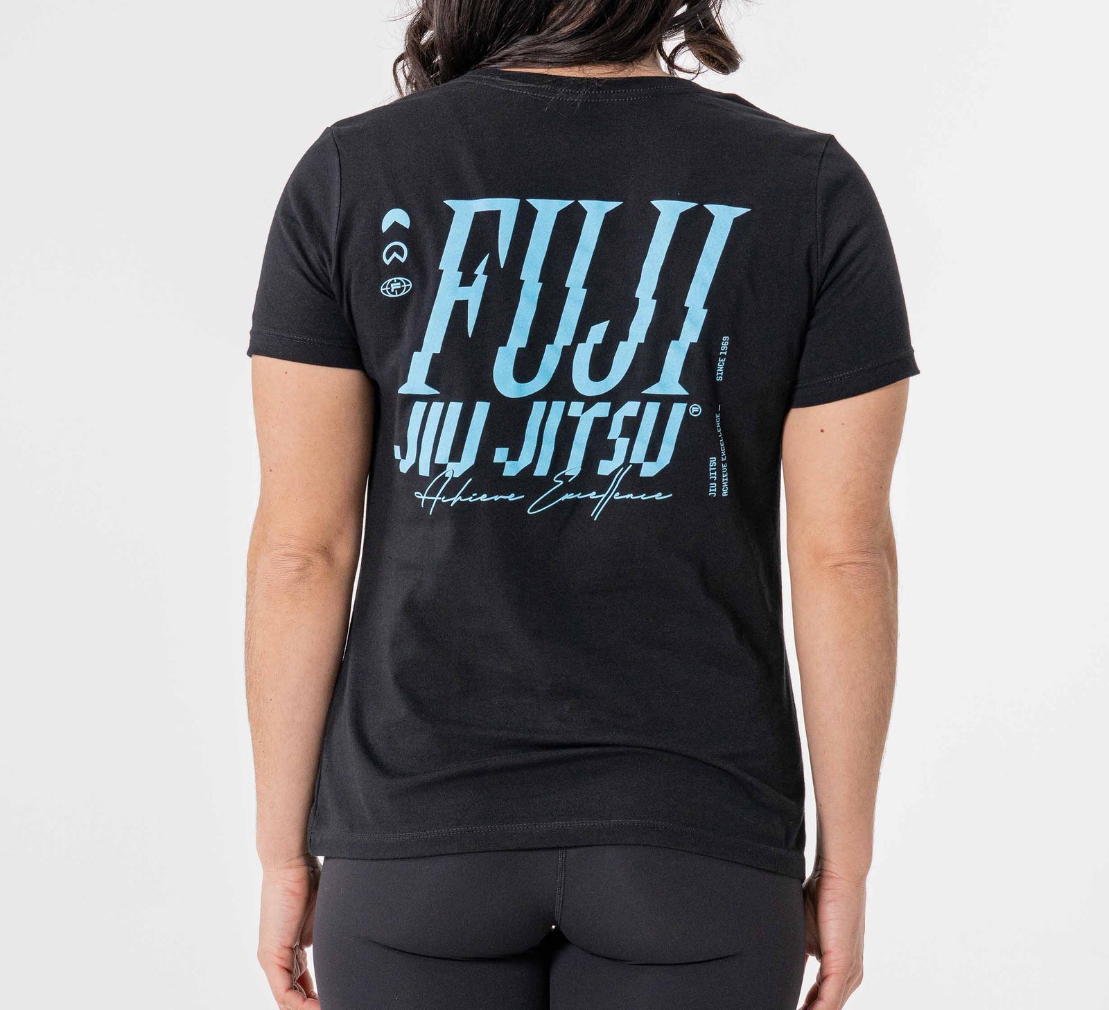 Womens Jiu Jitsu Fusion T-Shirt Black
