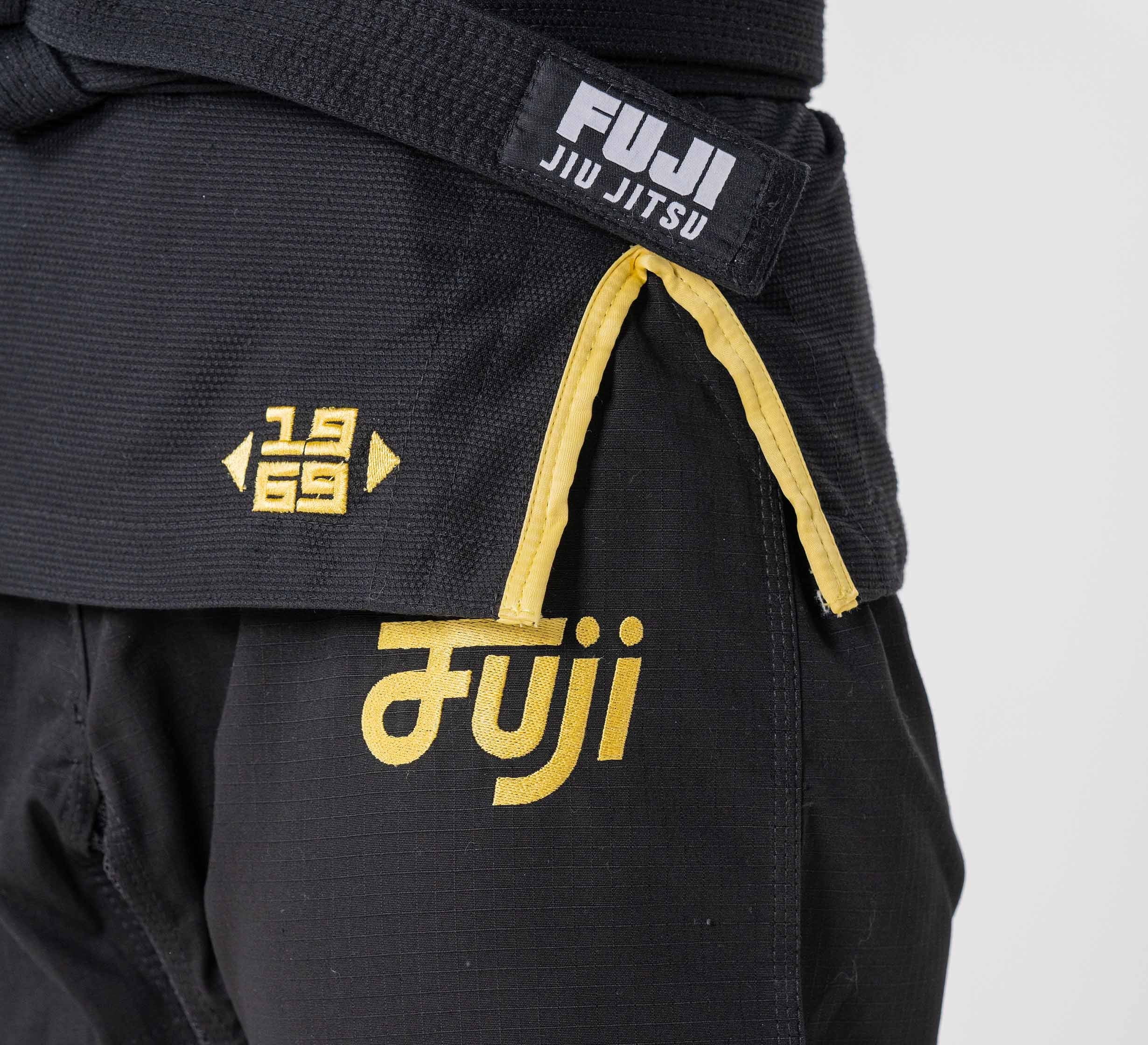 Womens Flow-Tech BJJ Gi Black/Gold