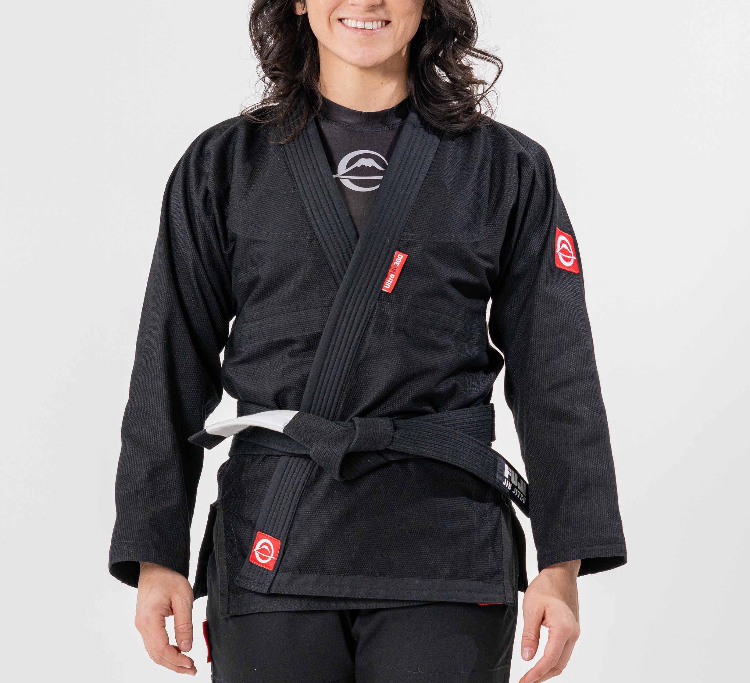 Womens Ultra Lite 300 BJJ Gi Black