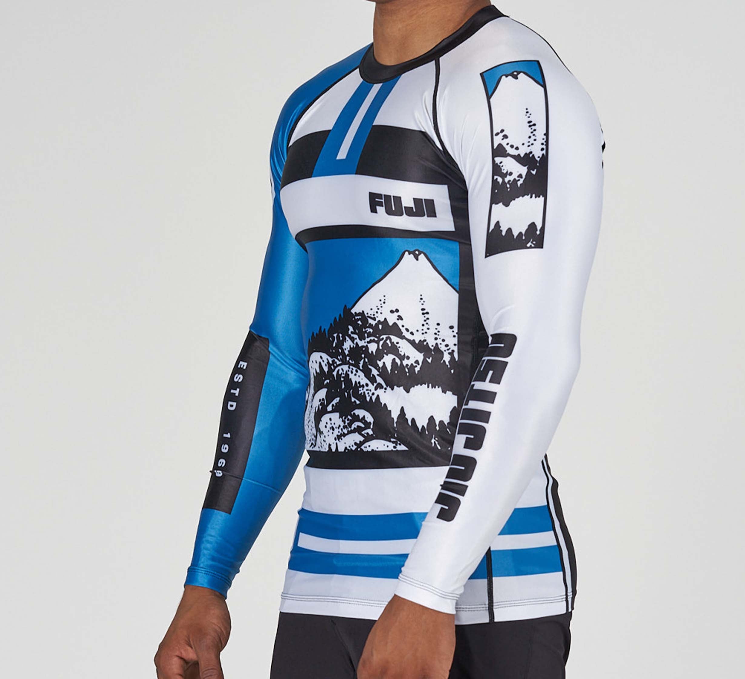 Mt. FUJI Flex Lite Rashguard Blue