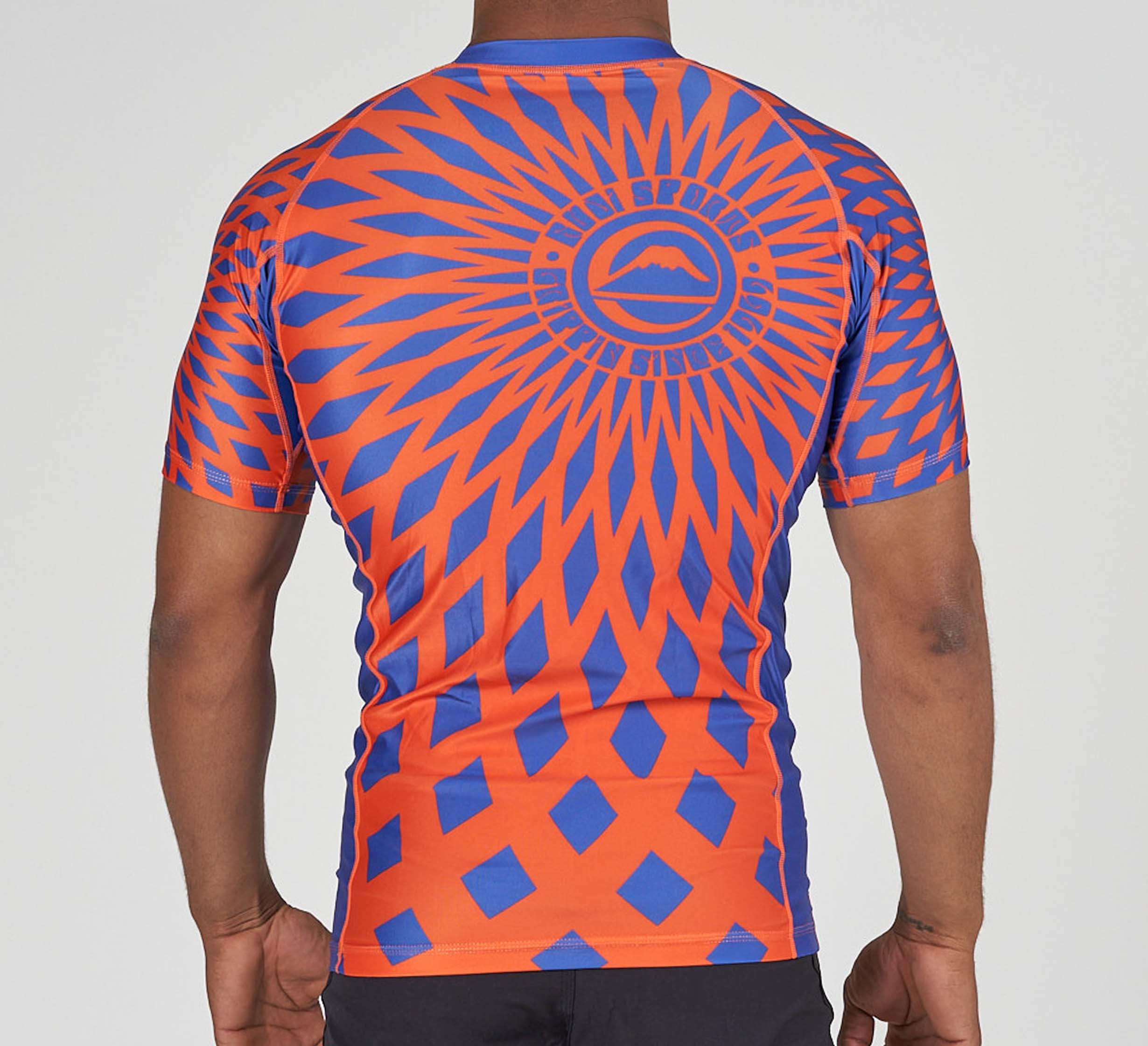 Psychedelic Flex Lite Rashguard Blue