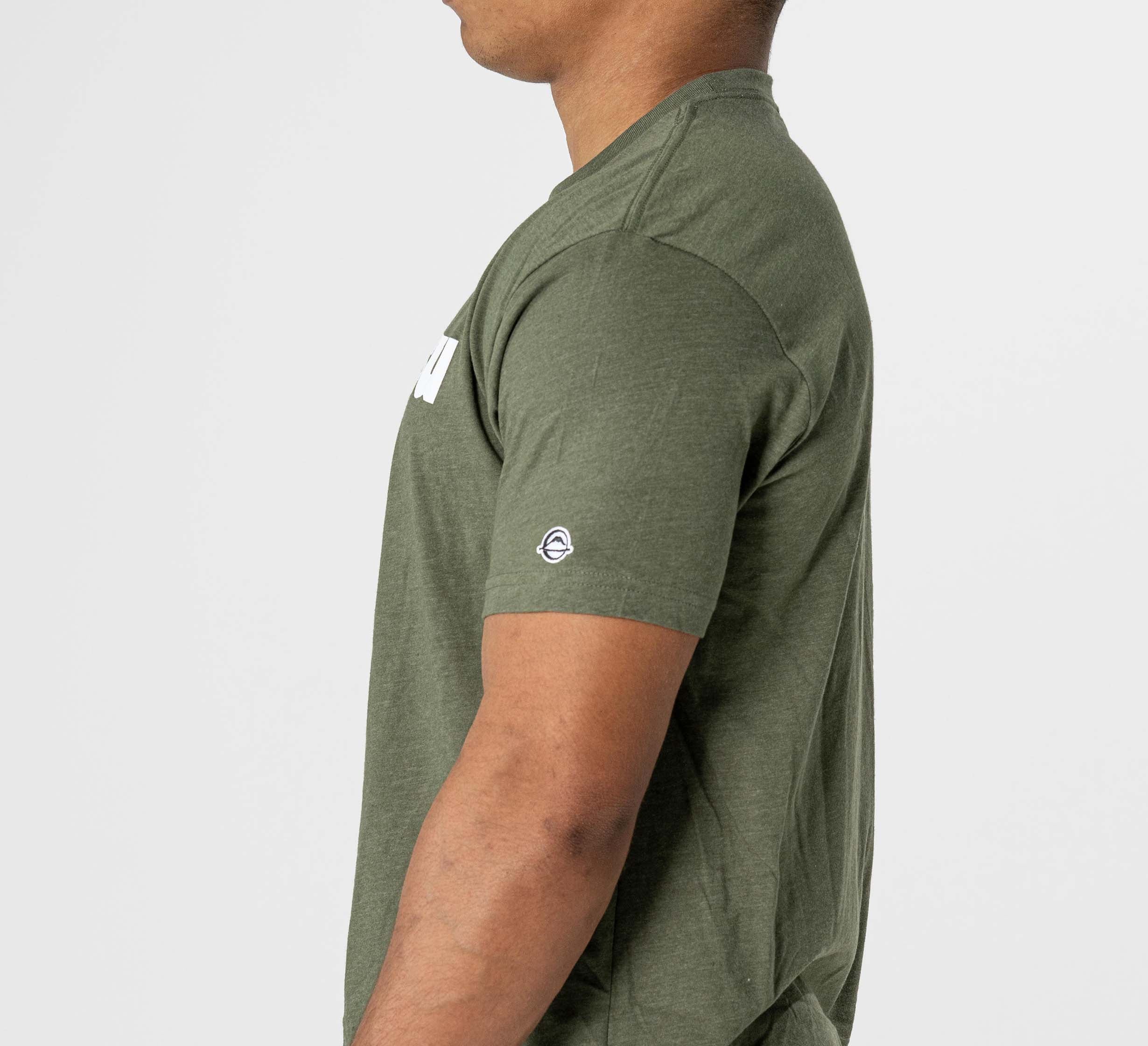 Jiu Jitsu Player T-Shirt Military Green