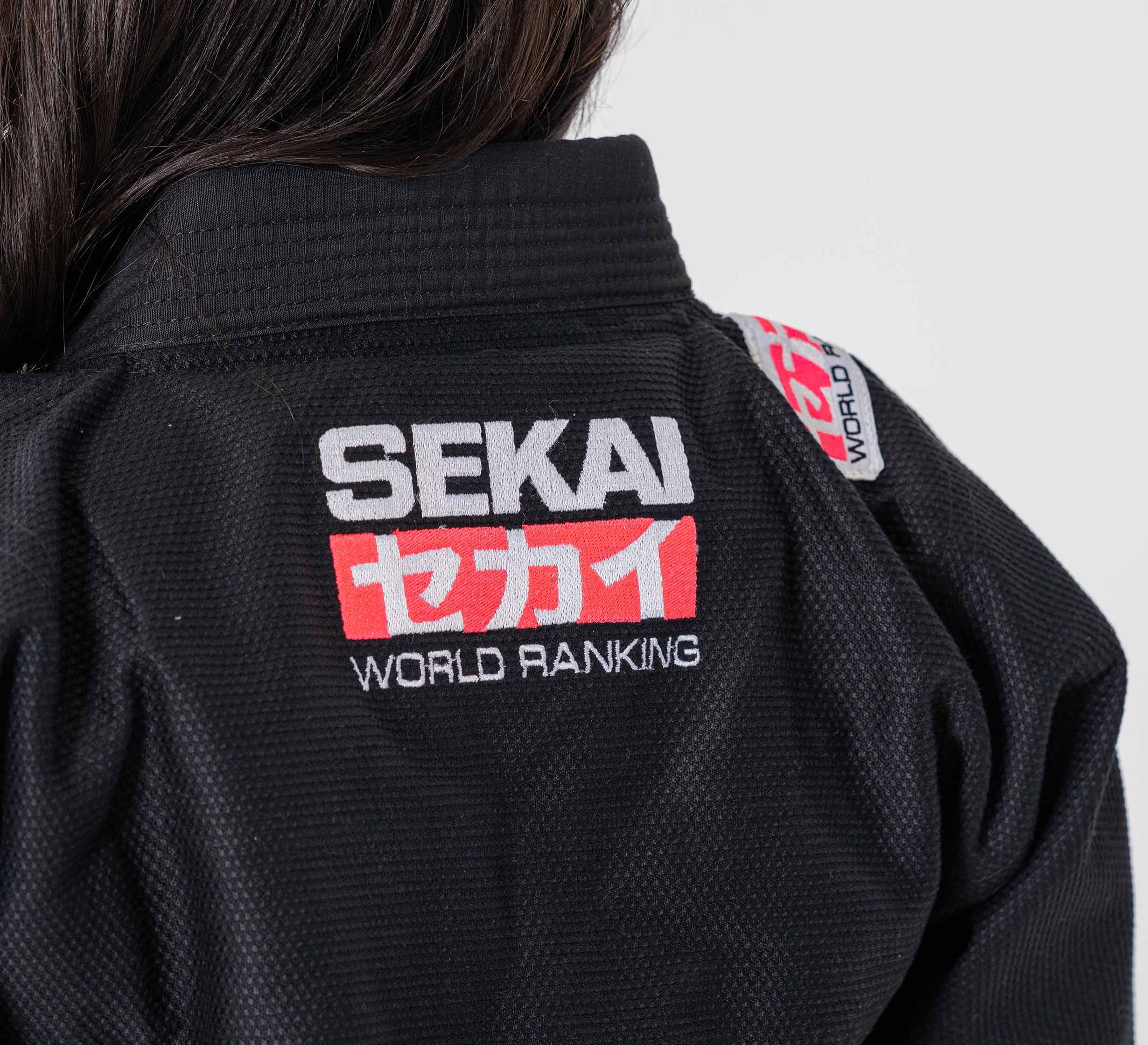 Sekai 2.0 Womens BJJ Gi Black/Pink