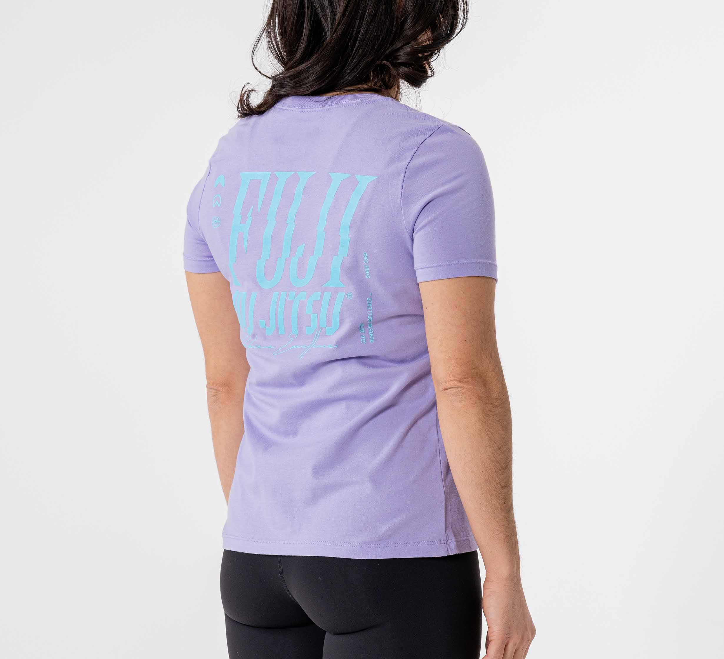 Womens Jiu Jitsu Fusion T-Shirt Lavender