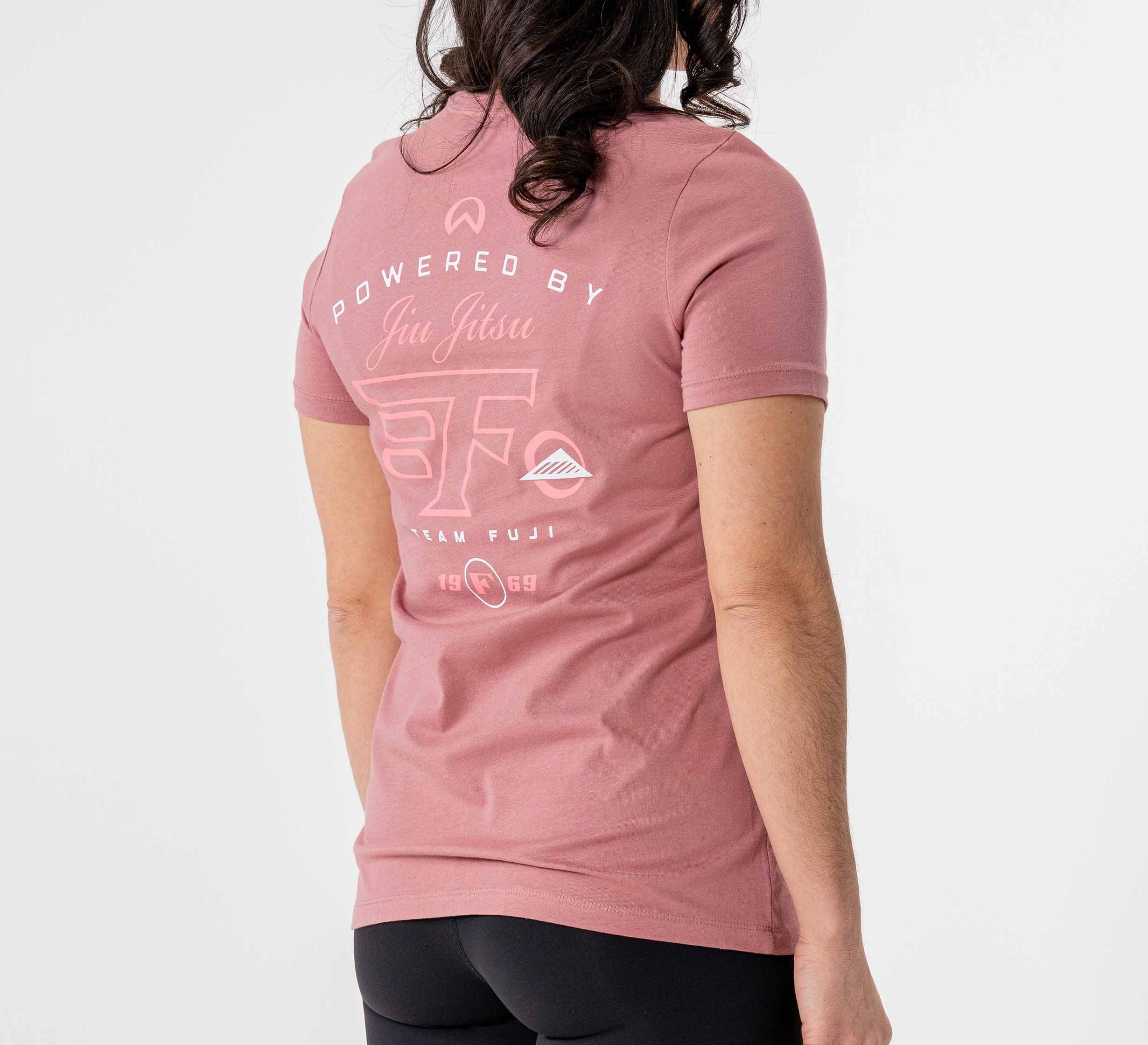 Womens Jiu Jitsu Flight T-Shirt Mauve