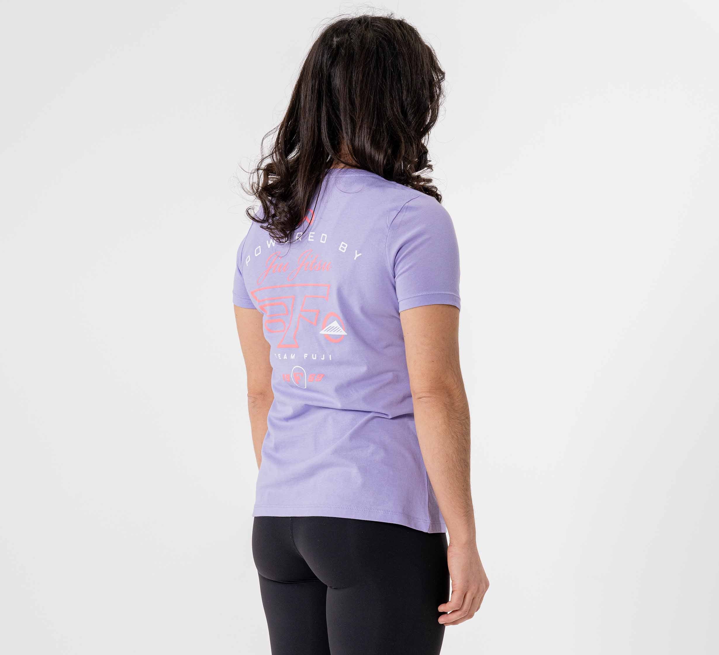 Womens Jiu Jitsu Flight T-Shirt Lavender