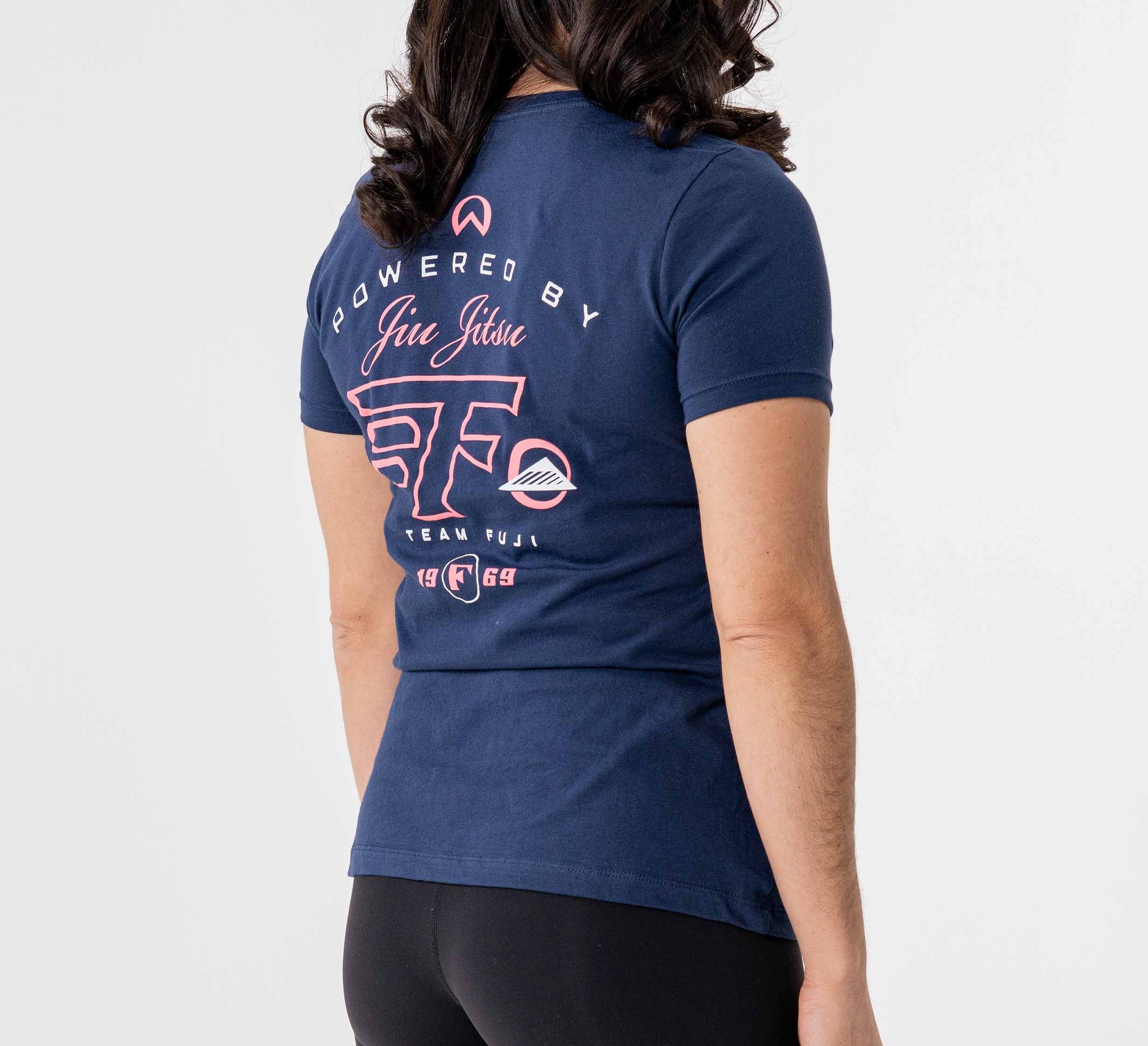 Womens Jiu Jitsu Flight T-Shirt Navy