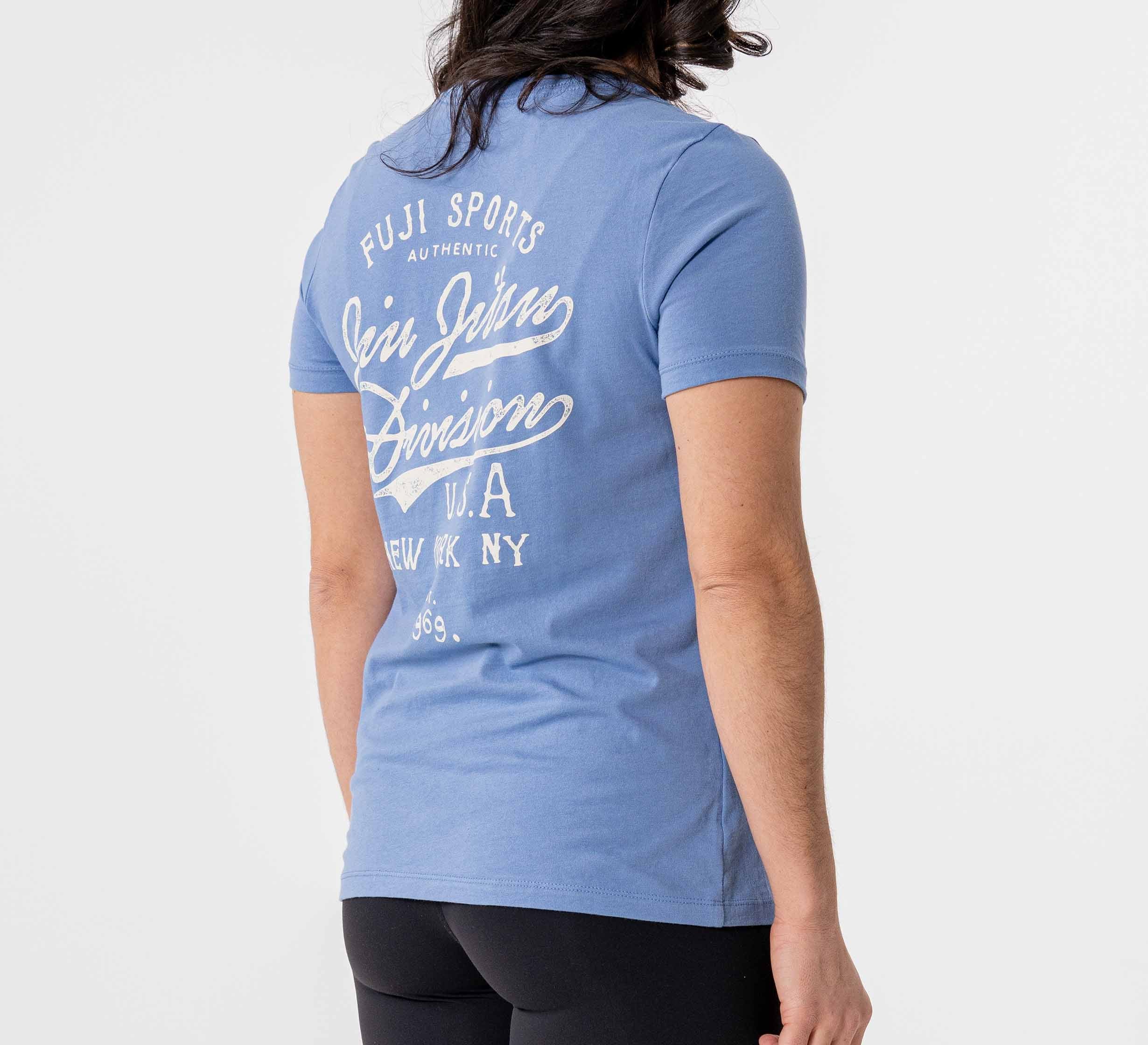 Womens Jiu Jitsu Flow T-Shirt Blue