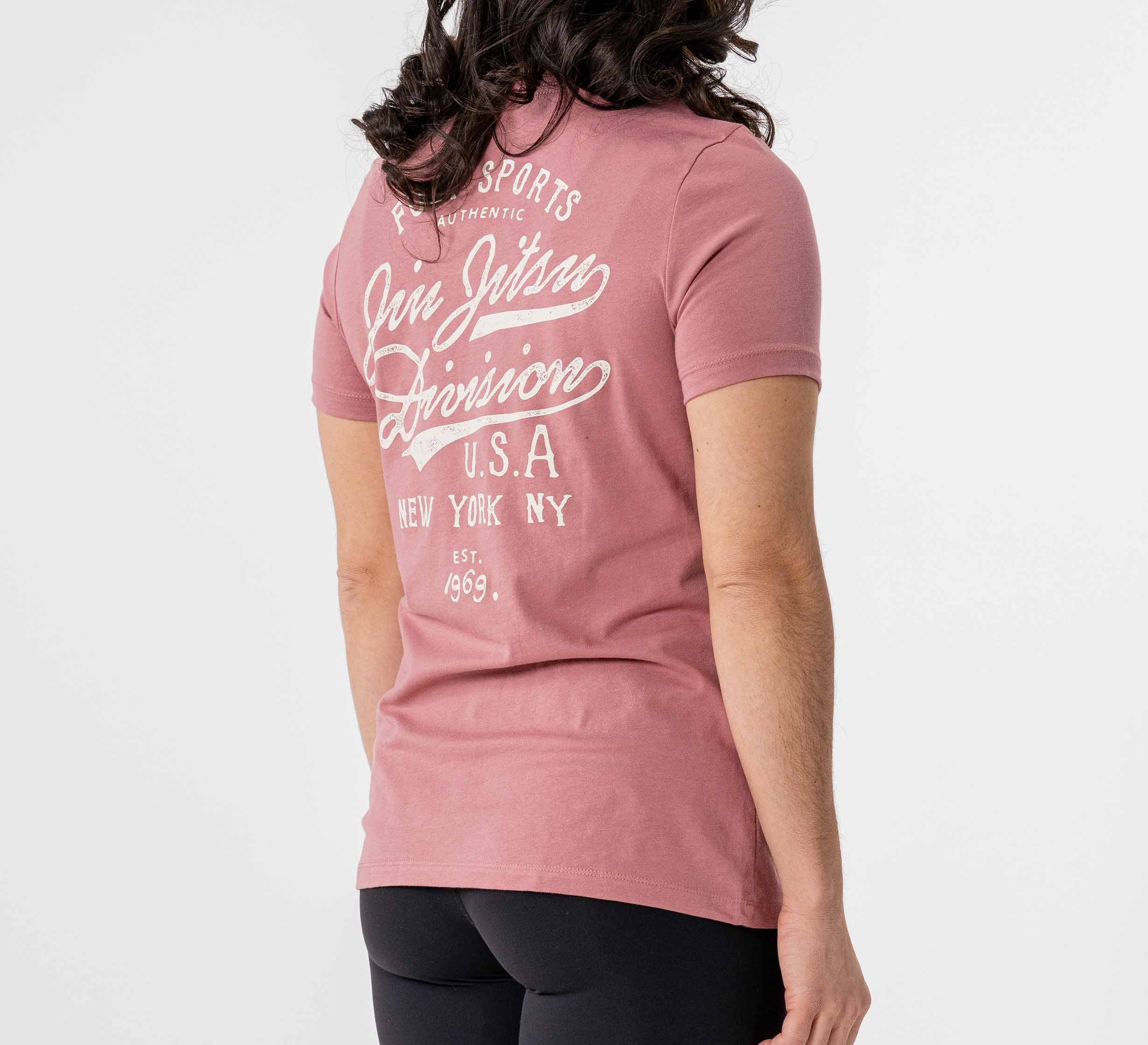 Womens Jiu Jitsu Flow T-Shirt Mauve