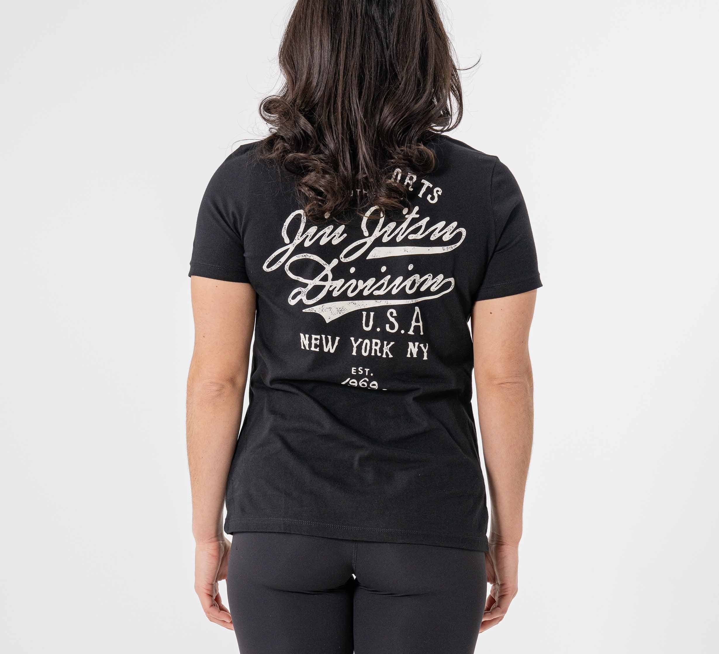 Womens Jiu Jitsu Flow T-Shirt Black