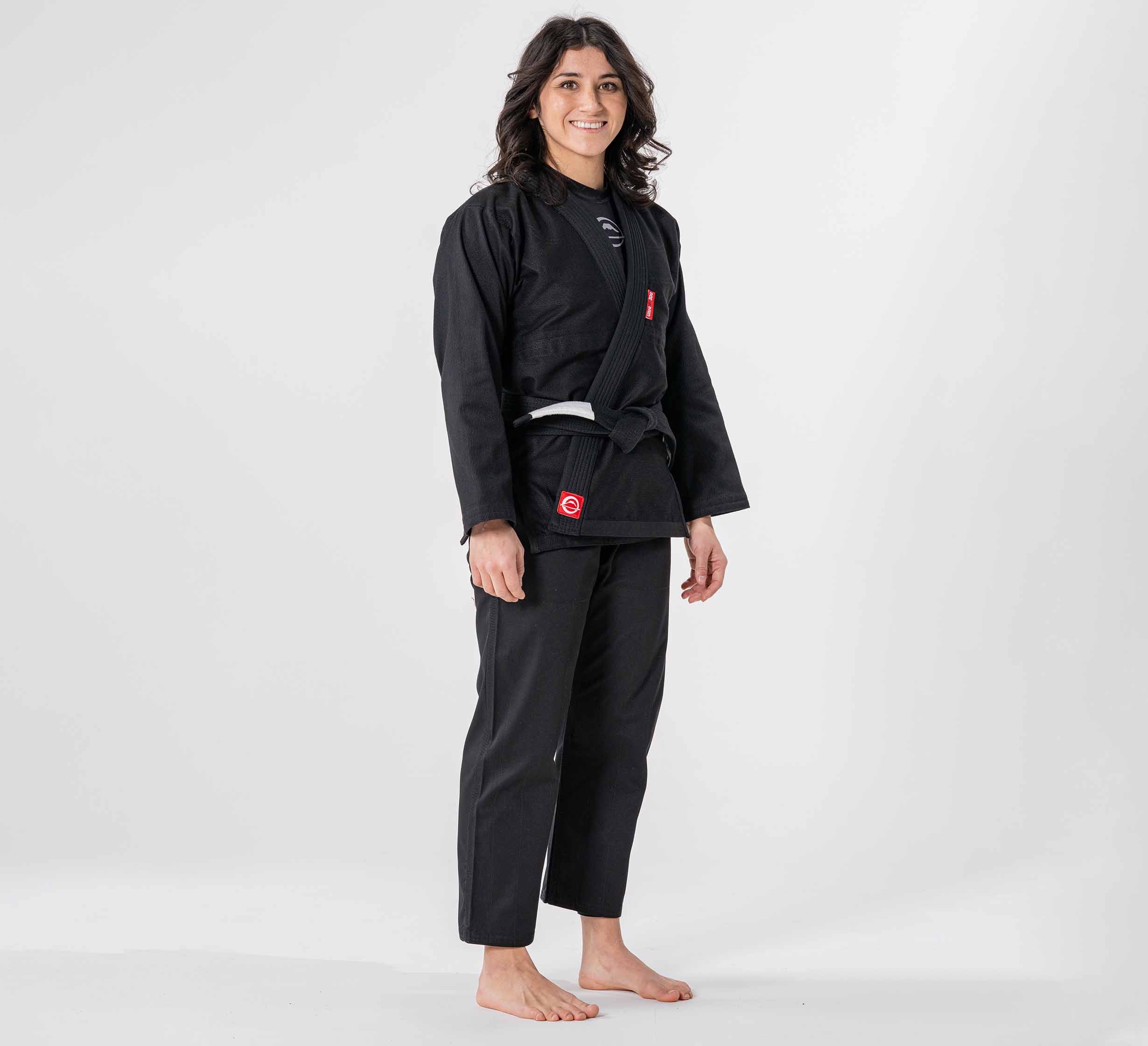 Womens Ultra Lite 300 BJJ Gi Black