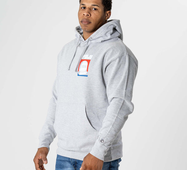 Submit Your Ego Hoodie Heather Grey