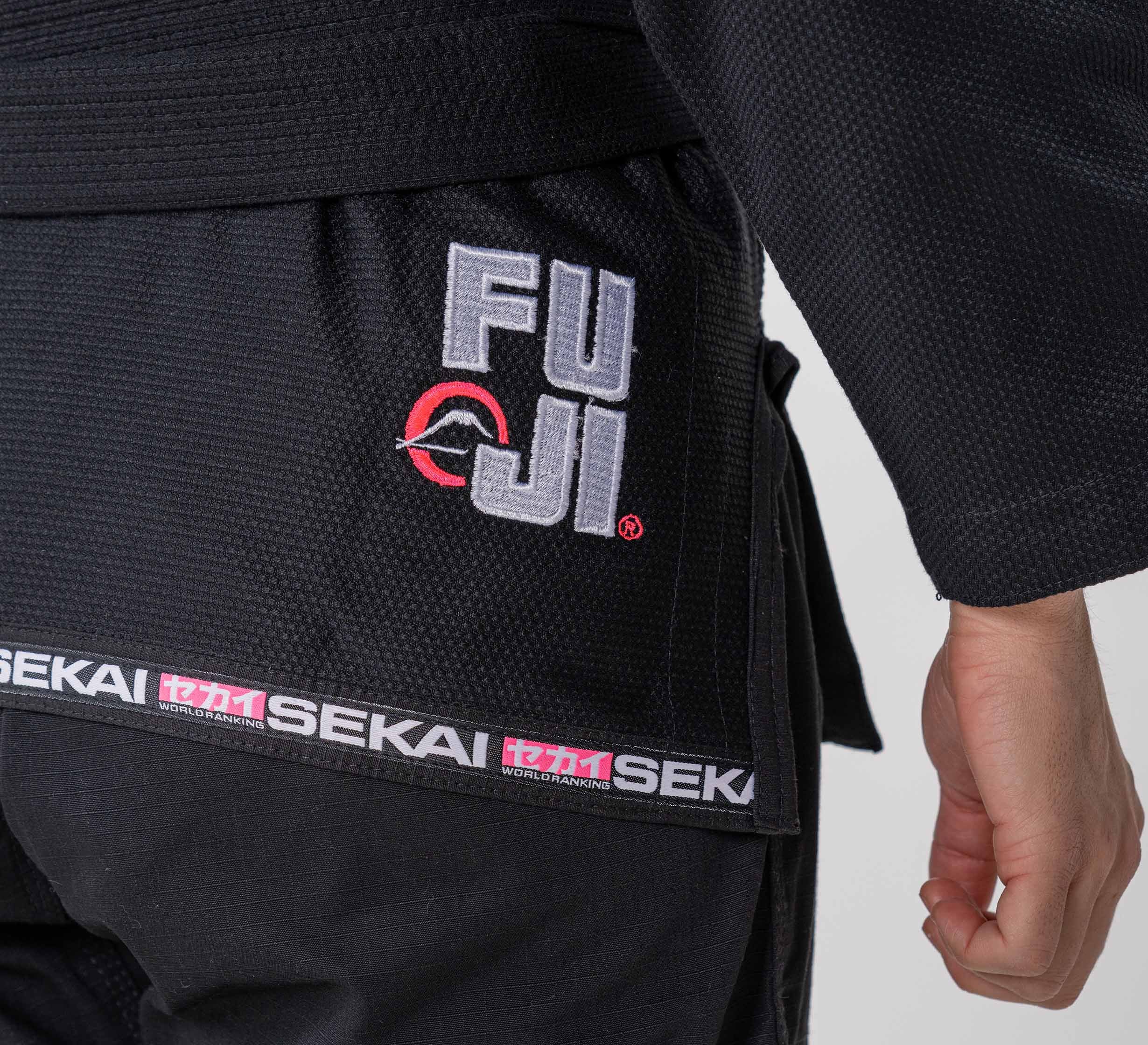 Sekai 2.0 Womens BJJ Gi Black/Pink