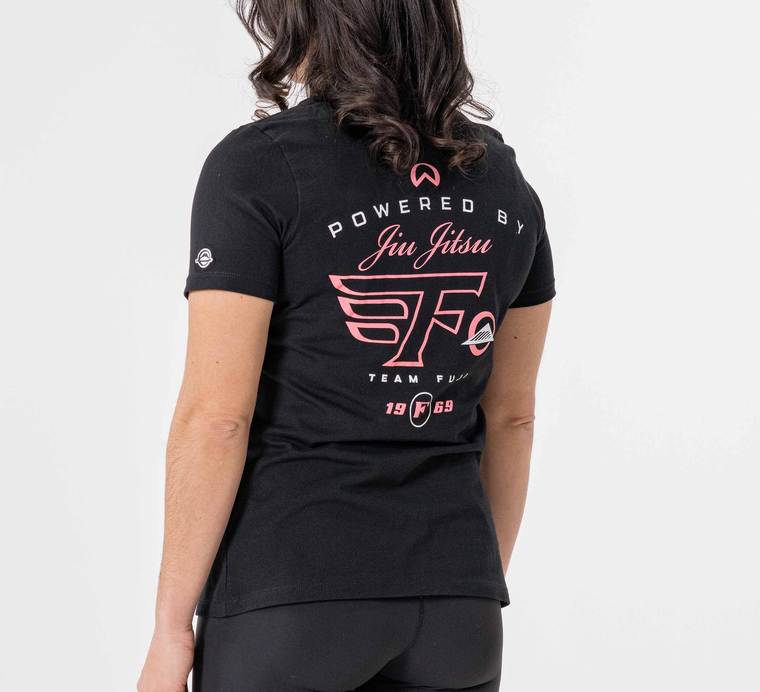 Womens Jiu Jitsu Flight T-Shirt Black